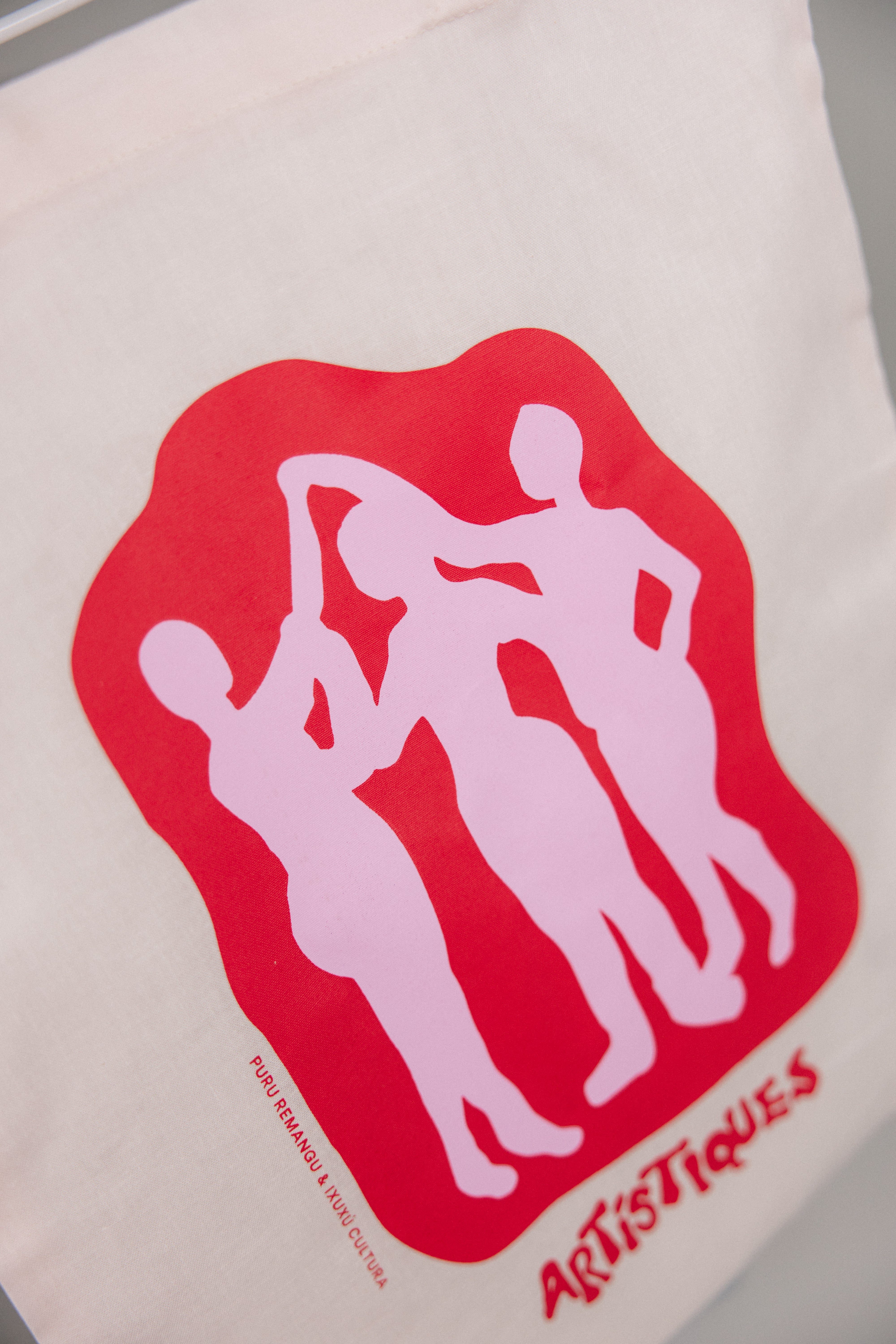 Tote Bag Artístiques - Rosa