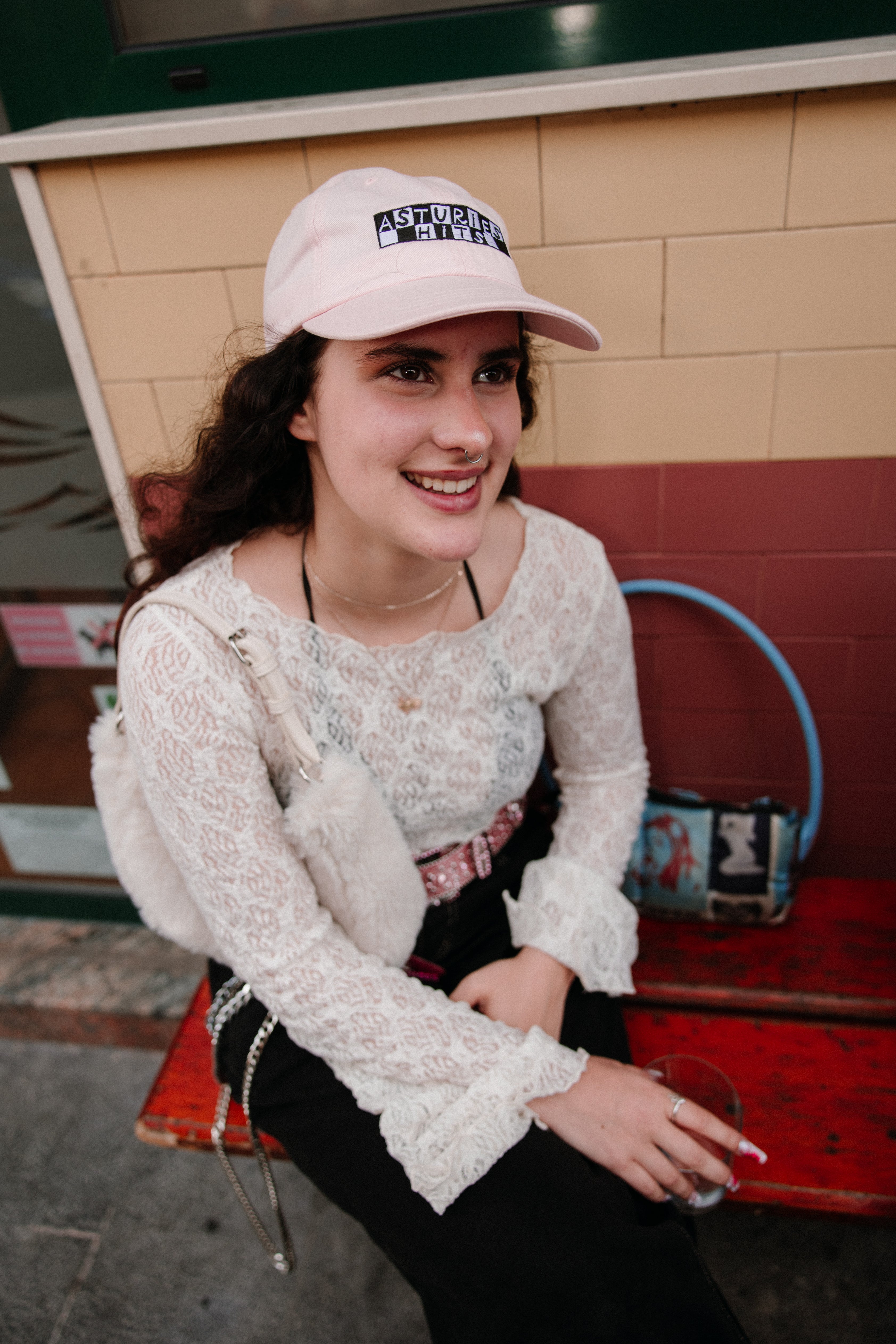 Gorra Asturies Hits Rosa