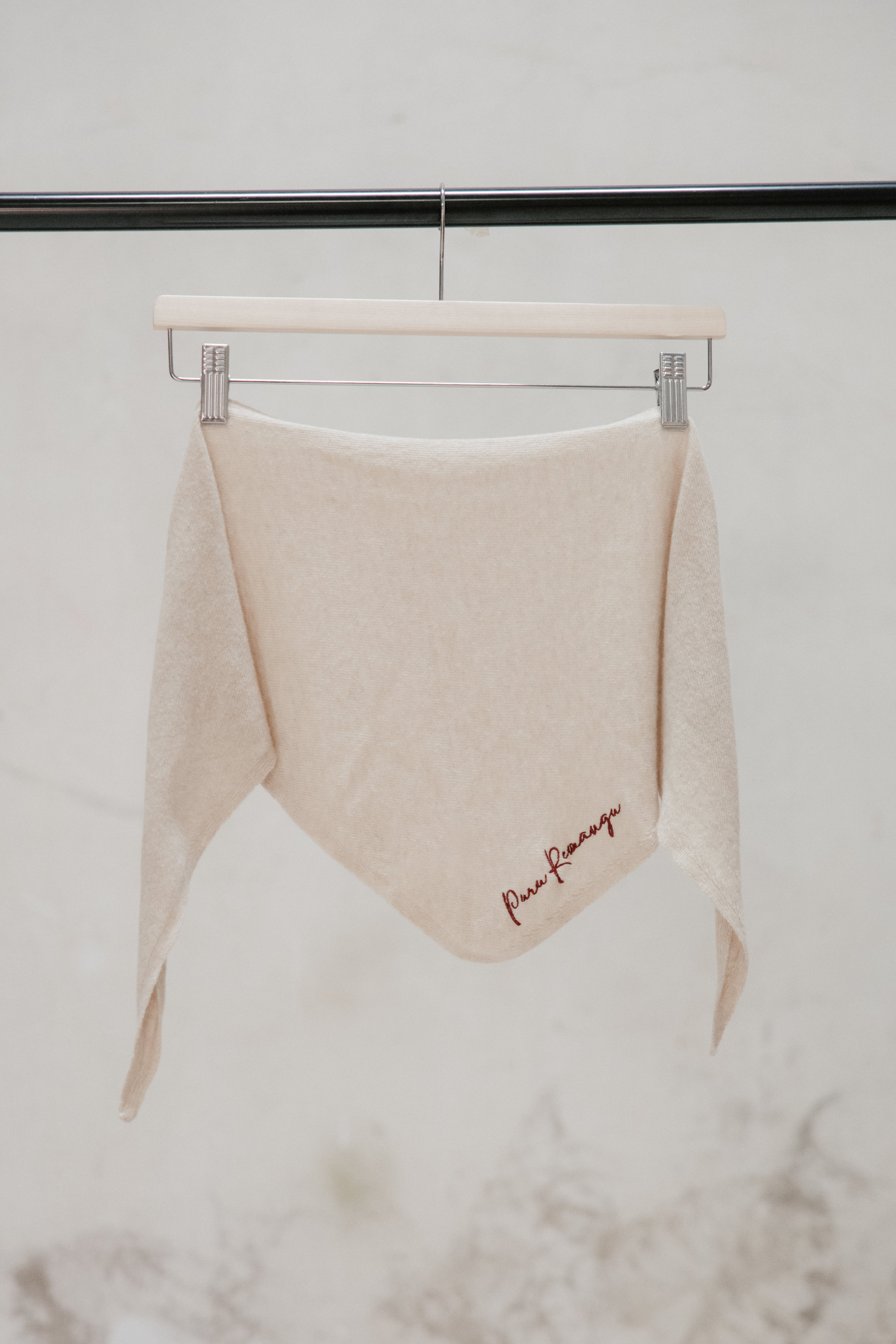 Mini Bufanda - Beige