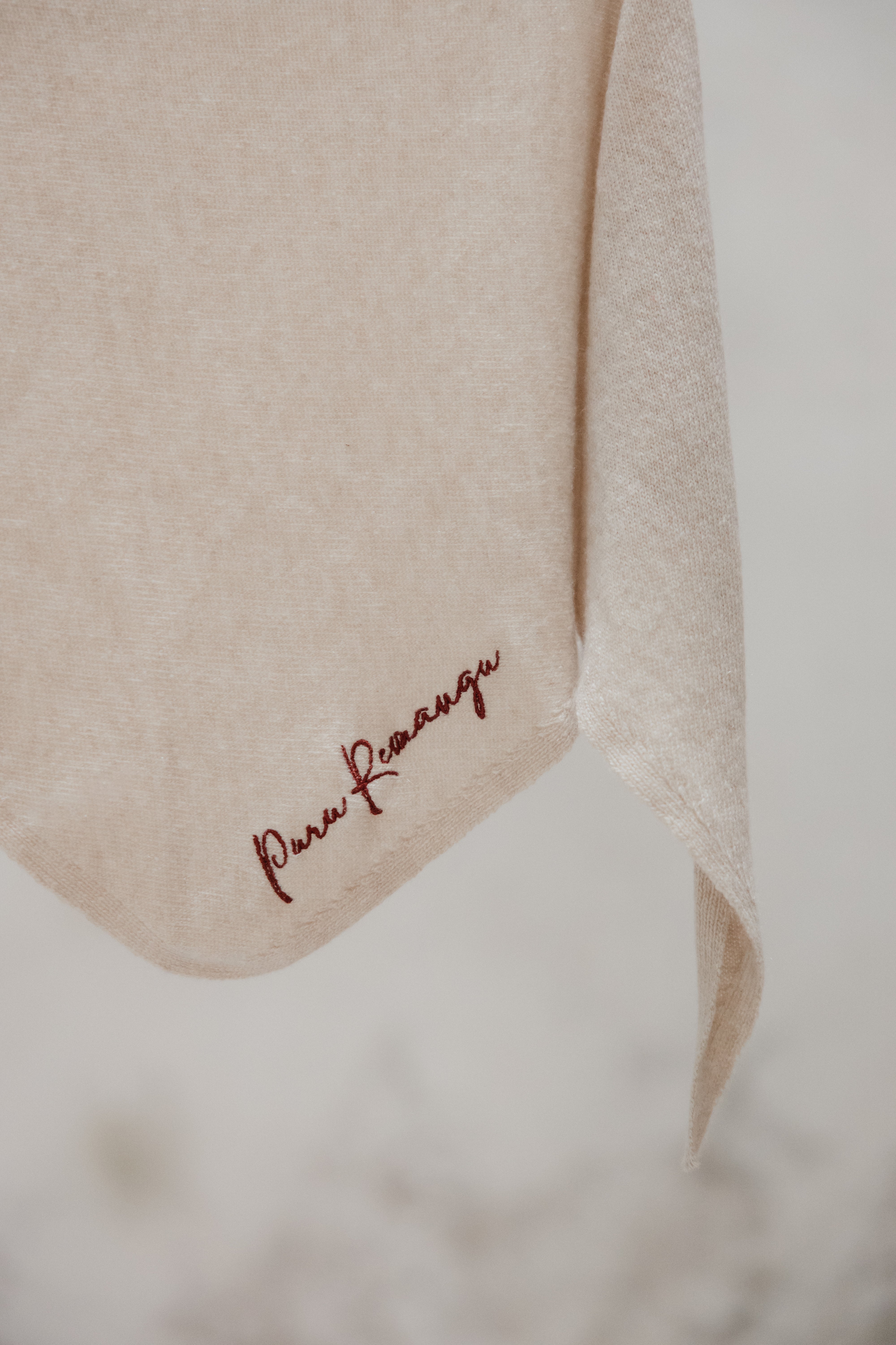Mini Bufanda - Beige