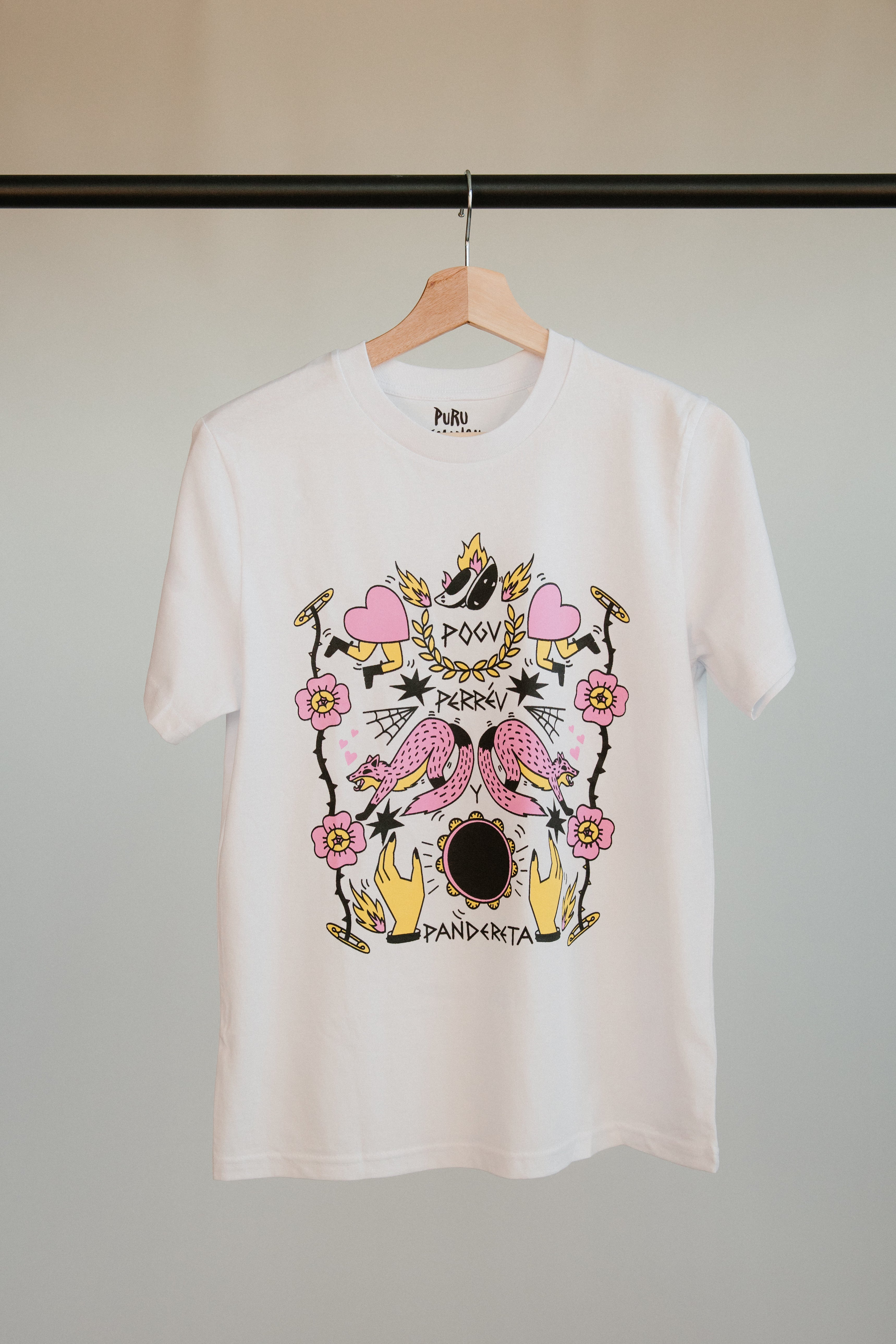 Camiseta Pogu, Perréu y Pandereta - Unisex