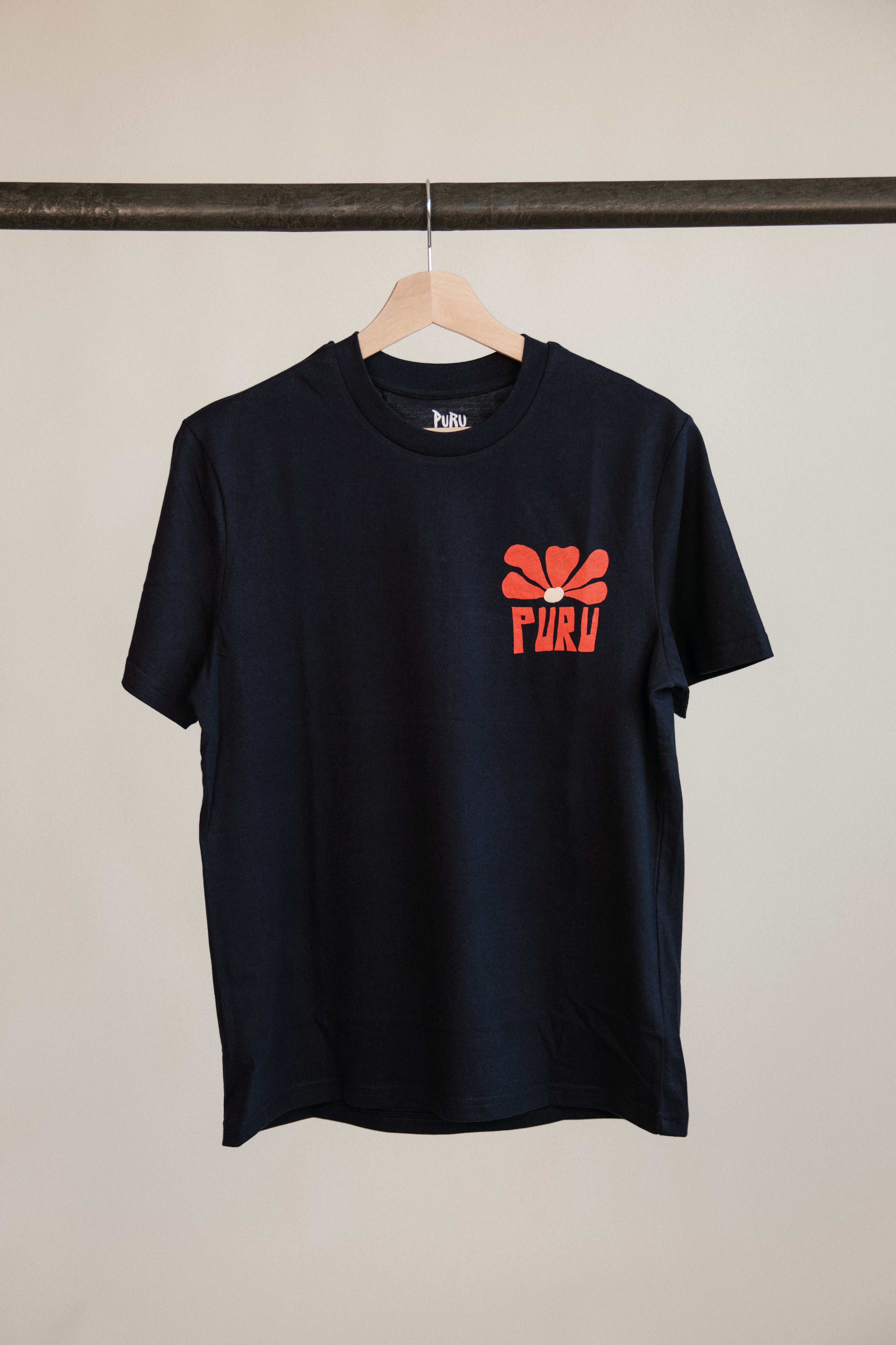 Camiseta Puru Azul Marino - Unisex