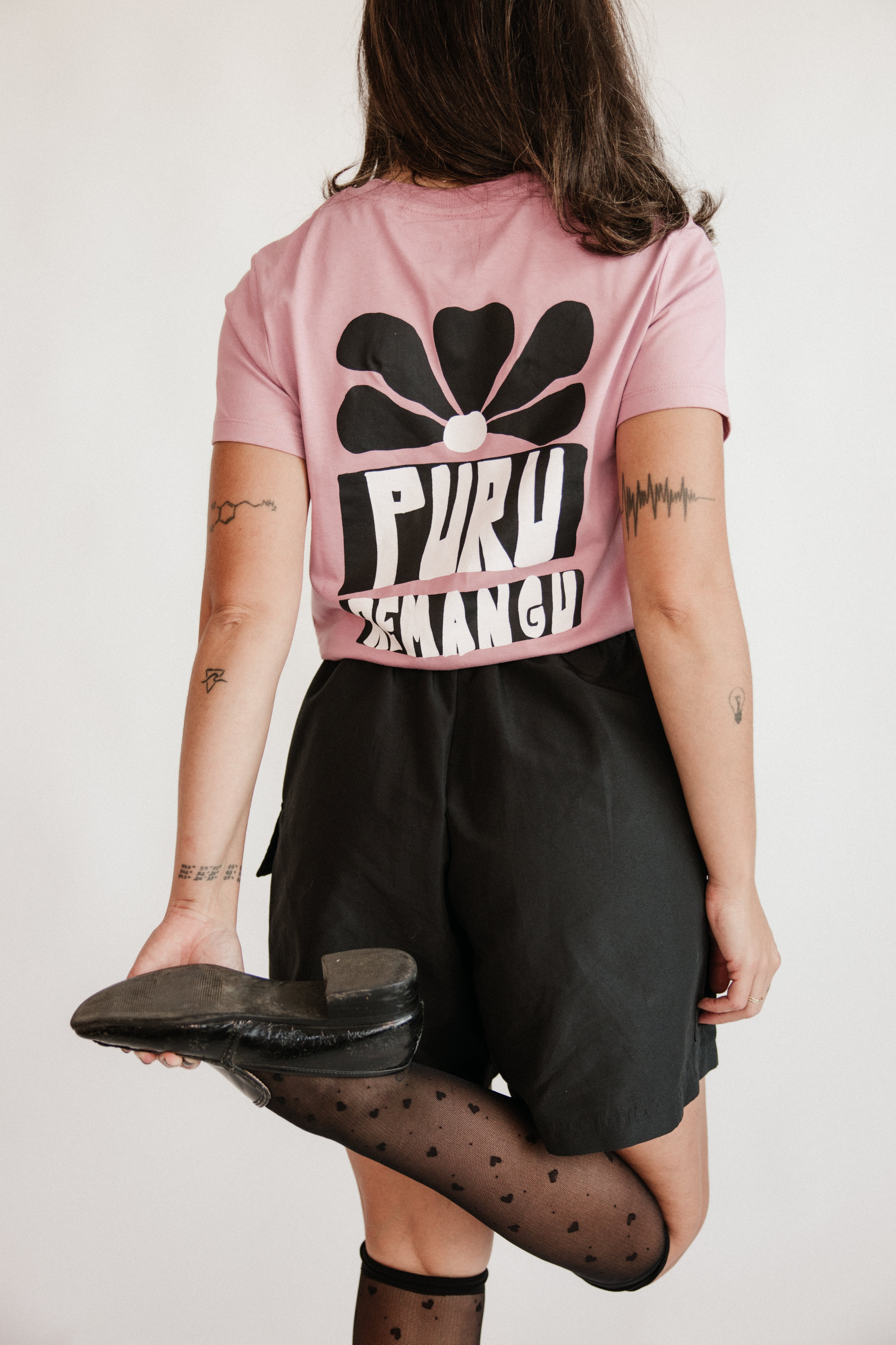 Camiseta Puru Rosa - Muyer