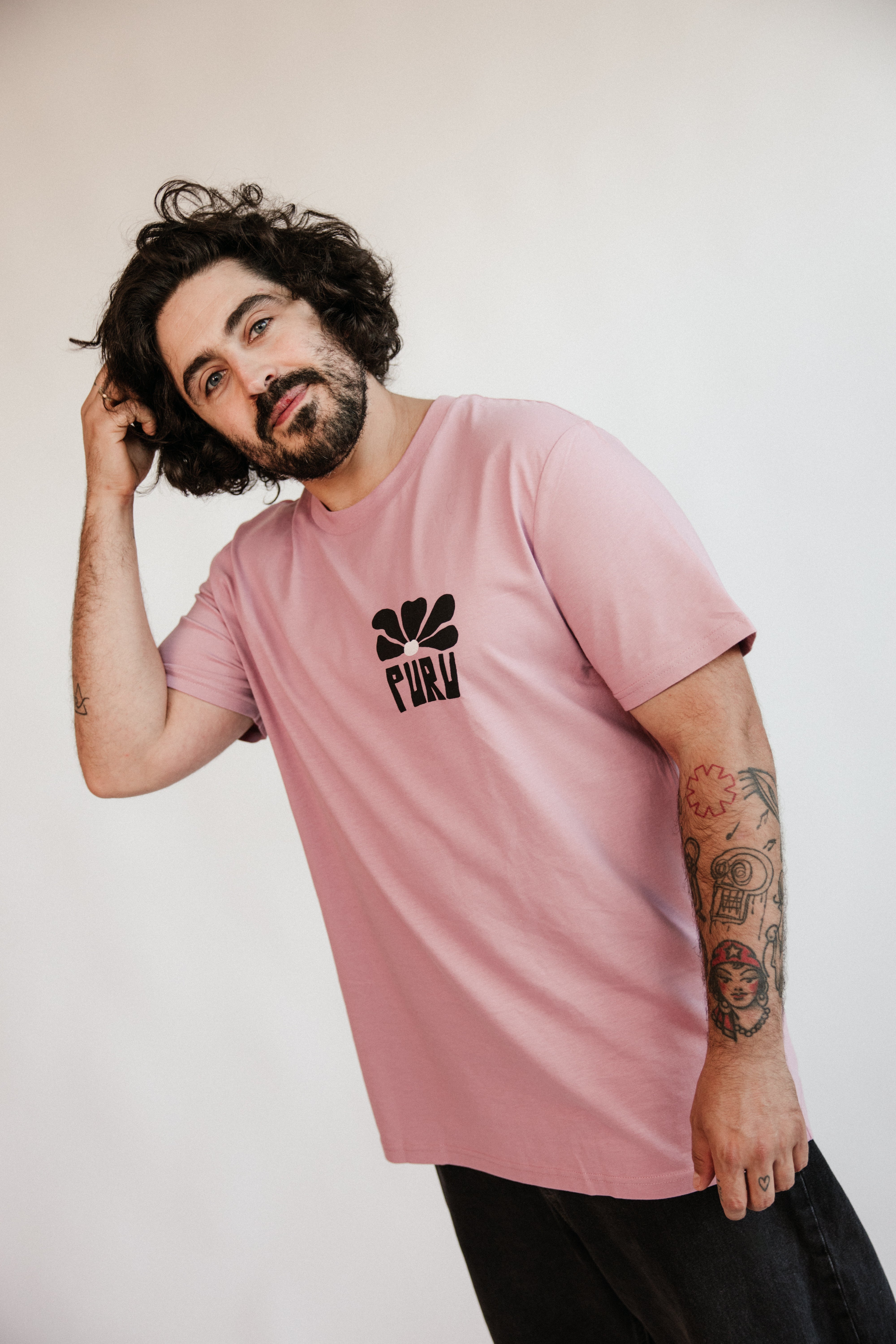 Camiseta Puru Rosa - Unisex
