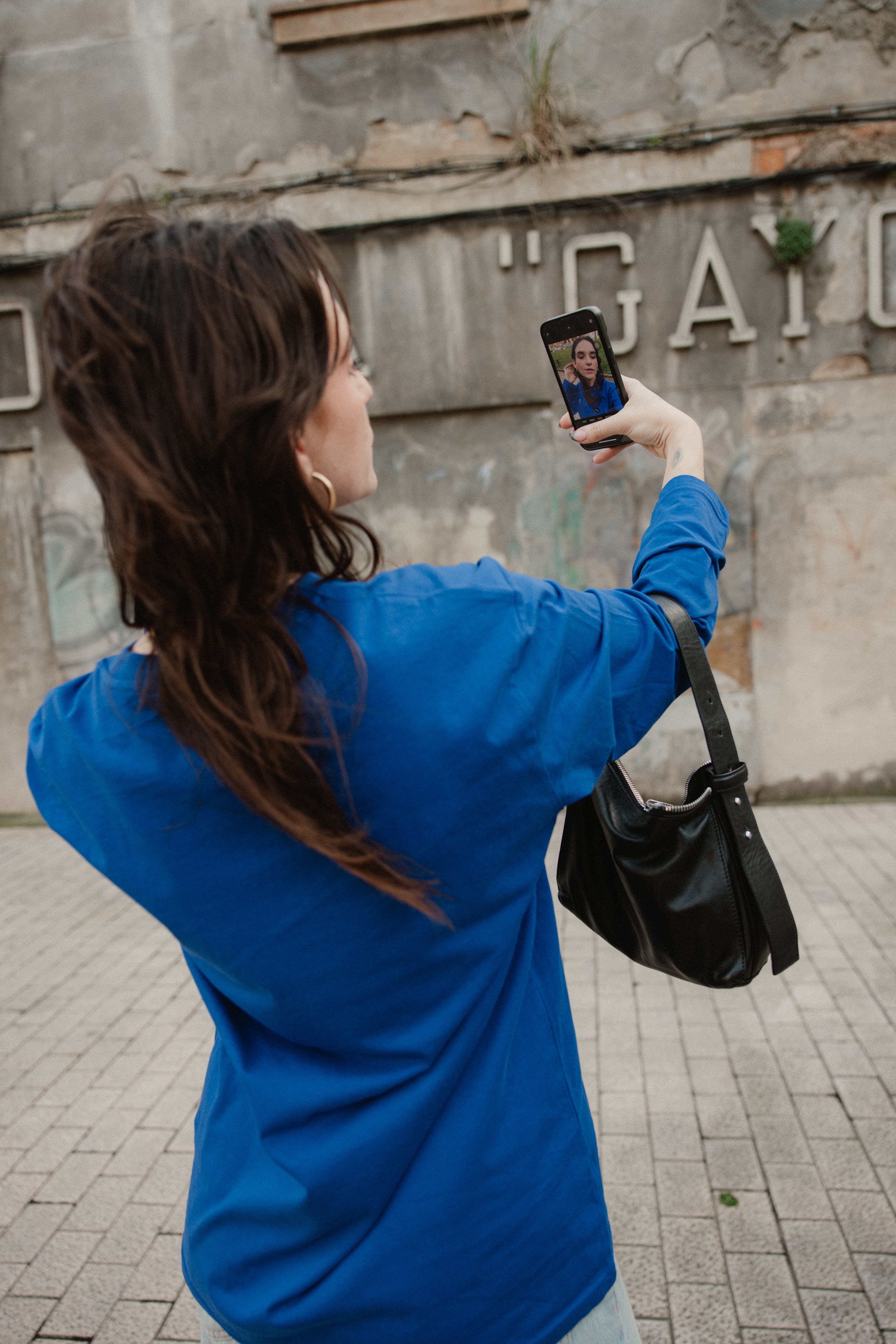 Camiseta Manga Llarga Raposa Azul - Unisex