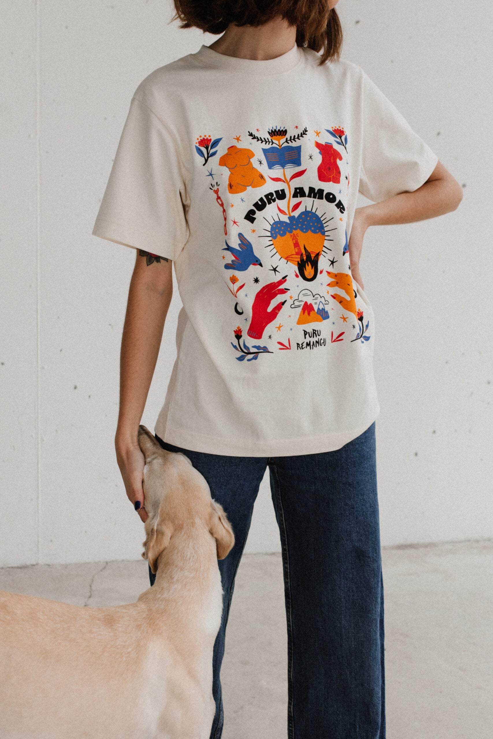 Camiseta Puru Amor - Unisex