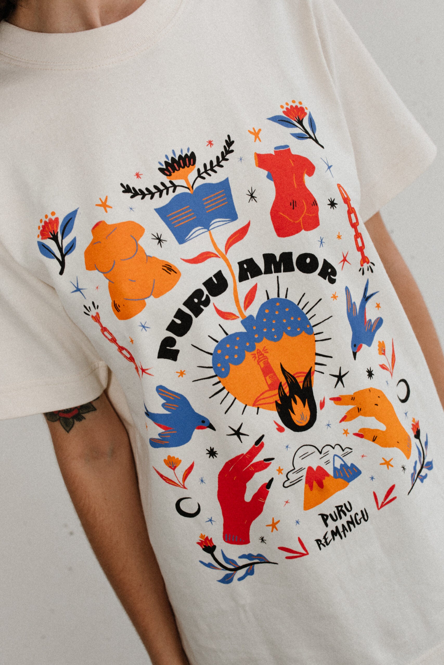 Camiseta Puru Amor - Unisex
