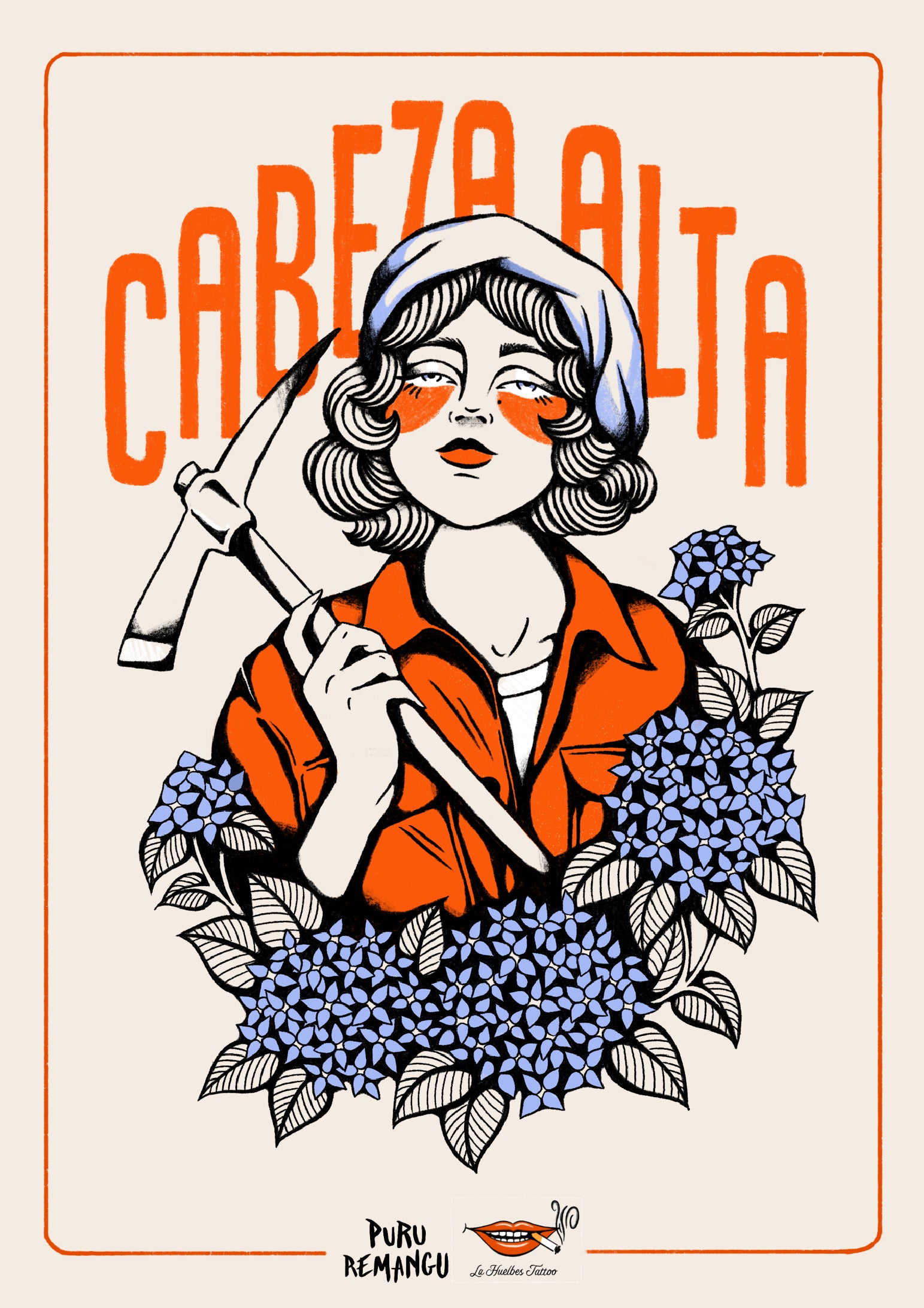 Llámina Cabeza Alta