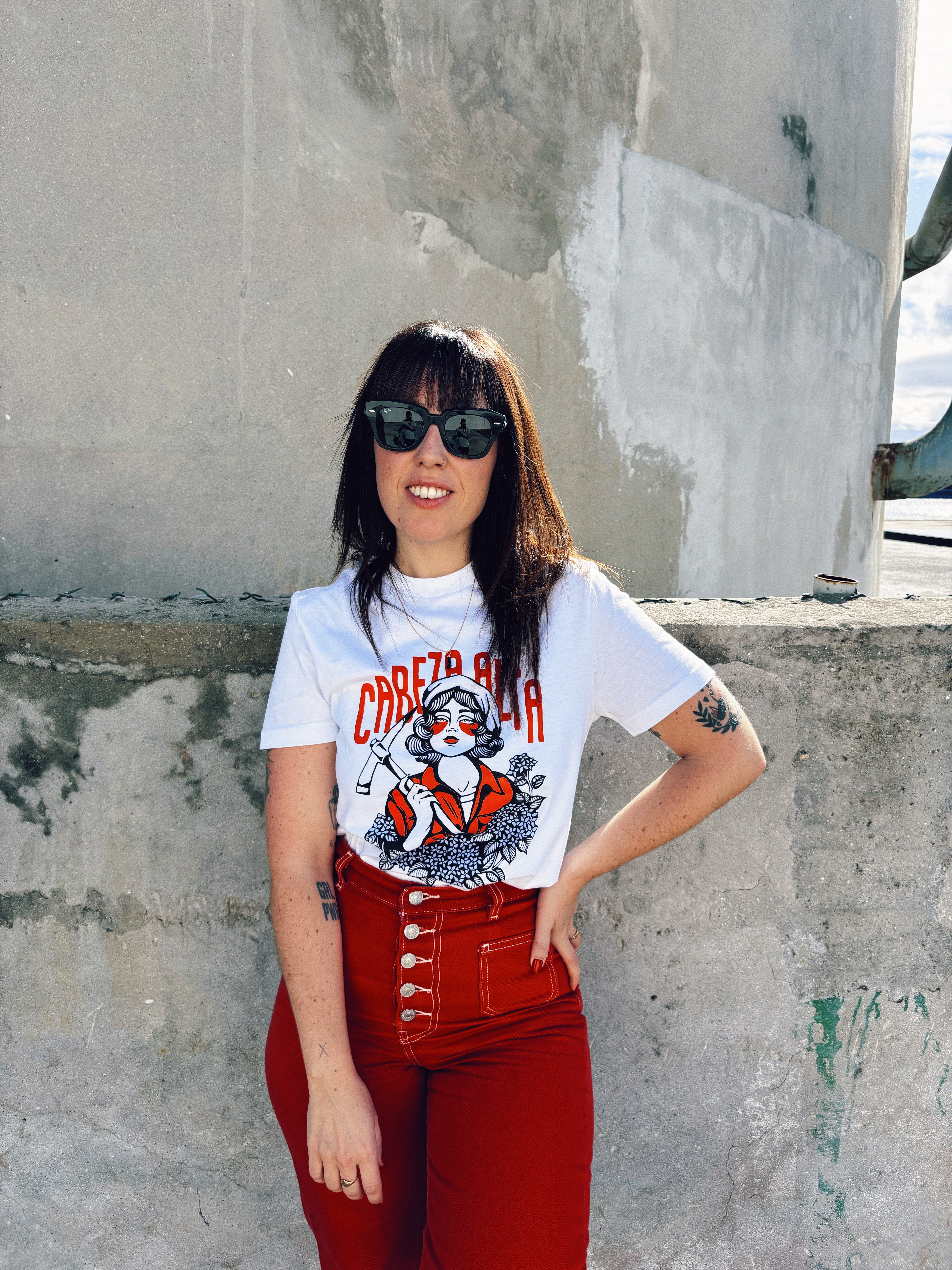 Camiseta Cabeza Alta - Unisex