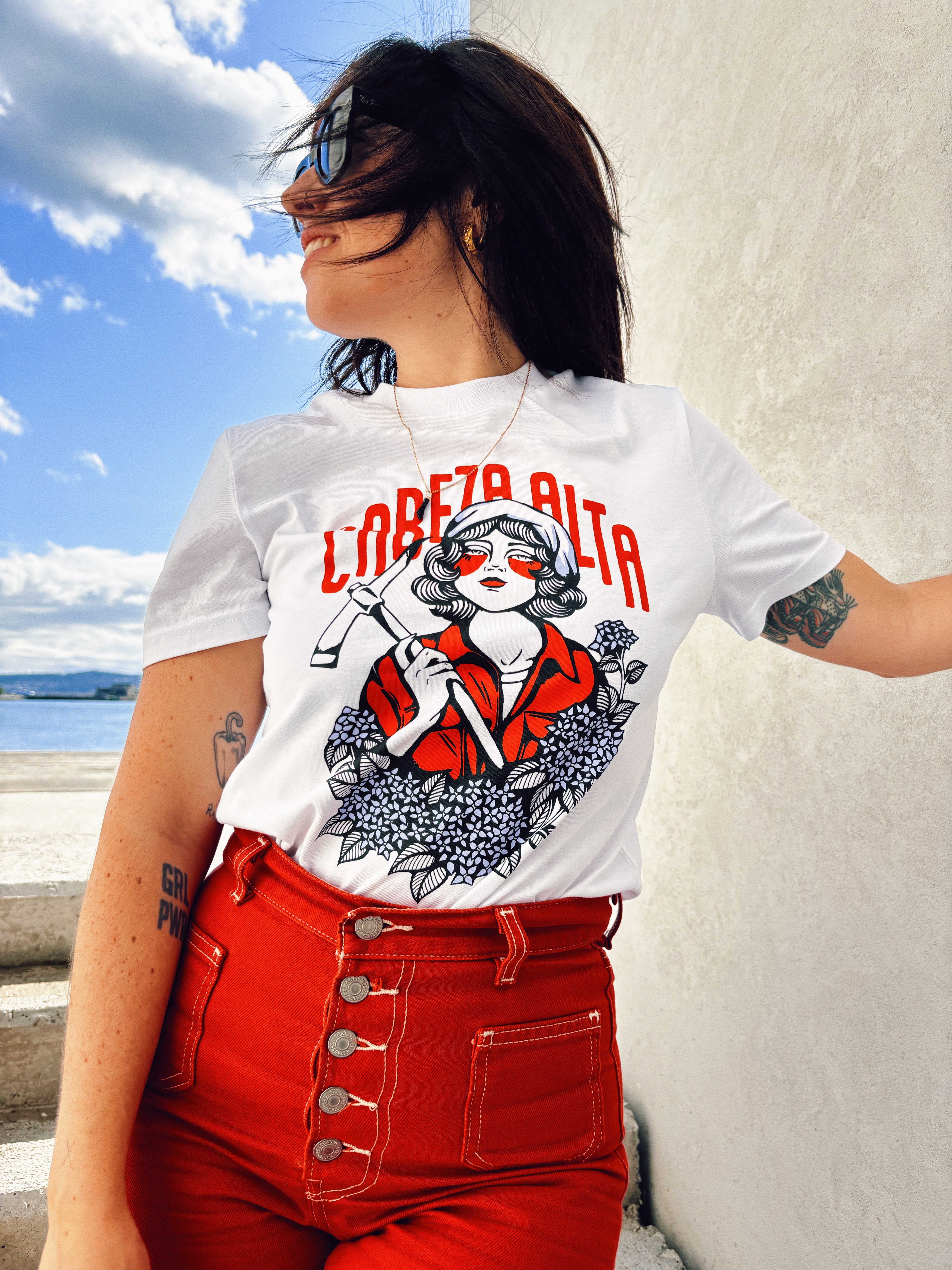 Camiseta Cabeza Alta - Unisex