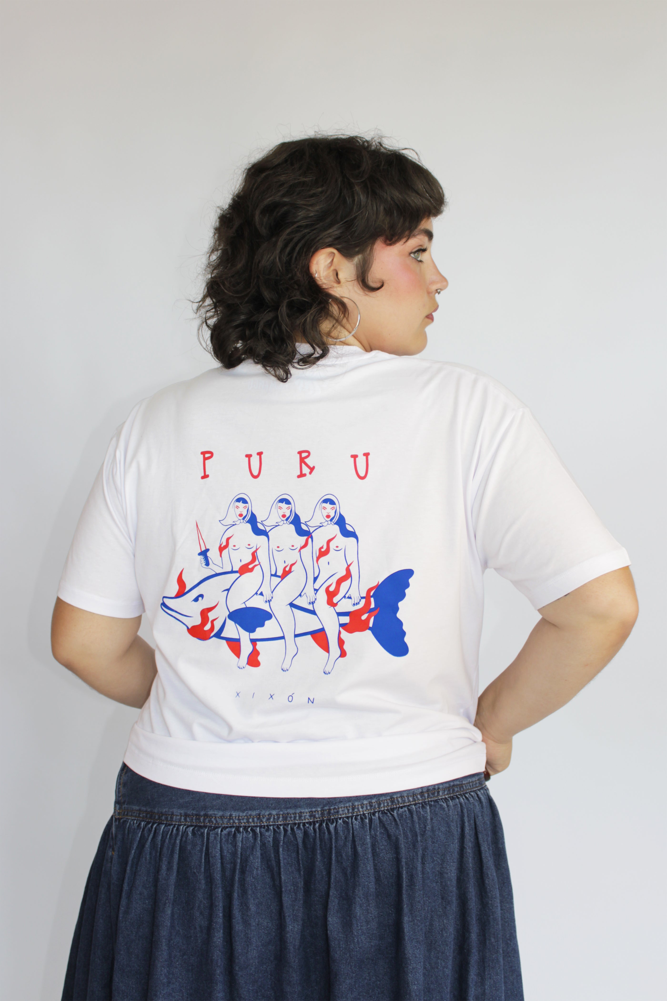 Camiseta Puru Xixón - Muyer