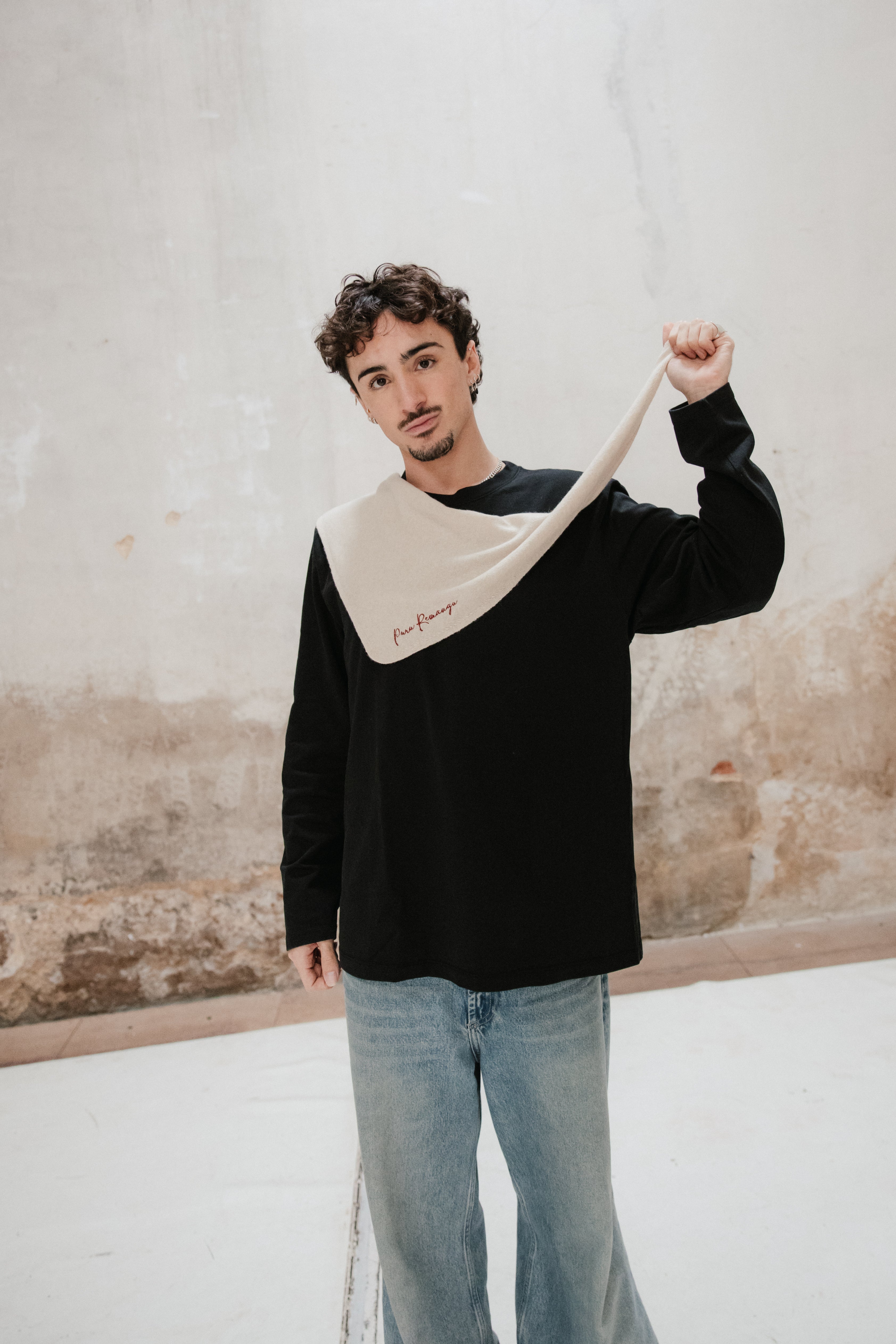 Mini Bufanda - Beige