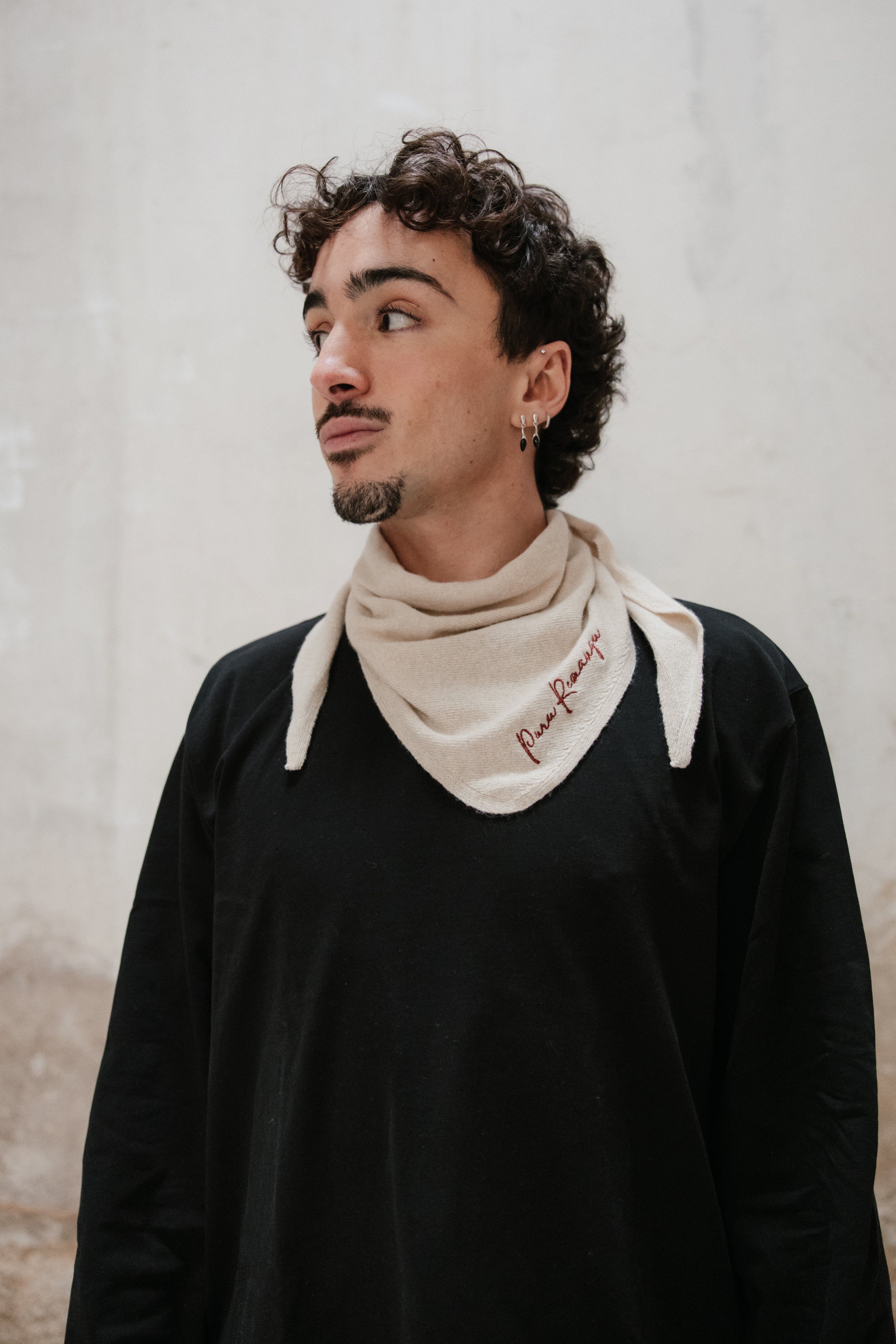 Mini Bufanda - Beige