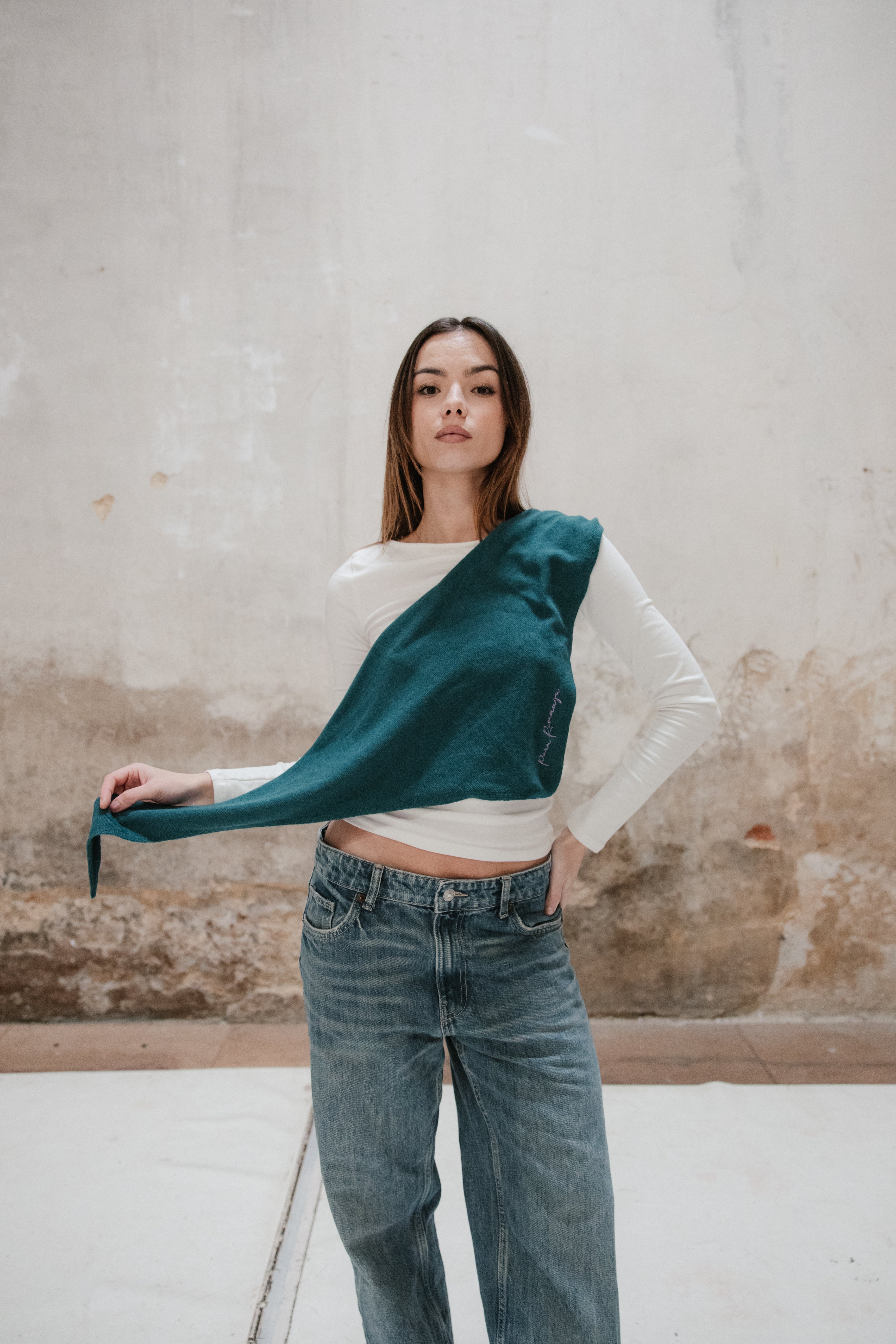 Mini Bufanda - Verde