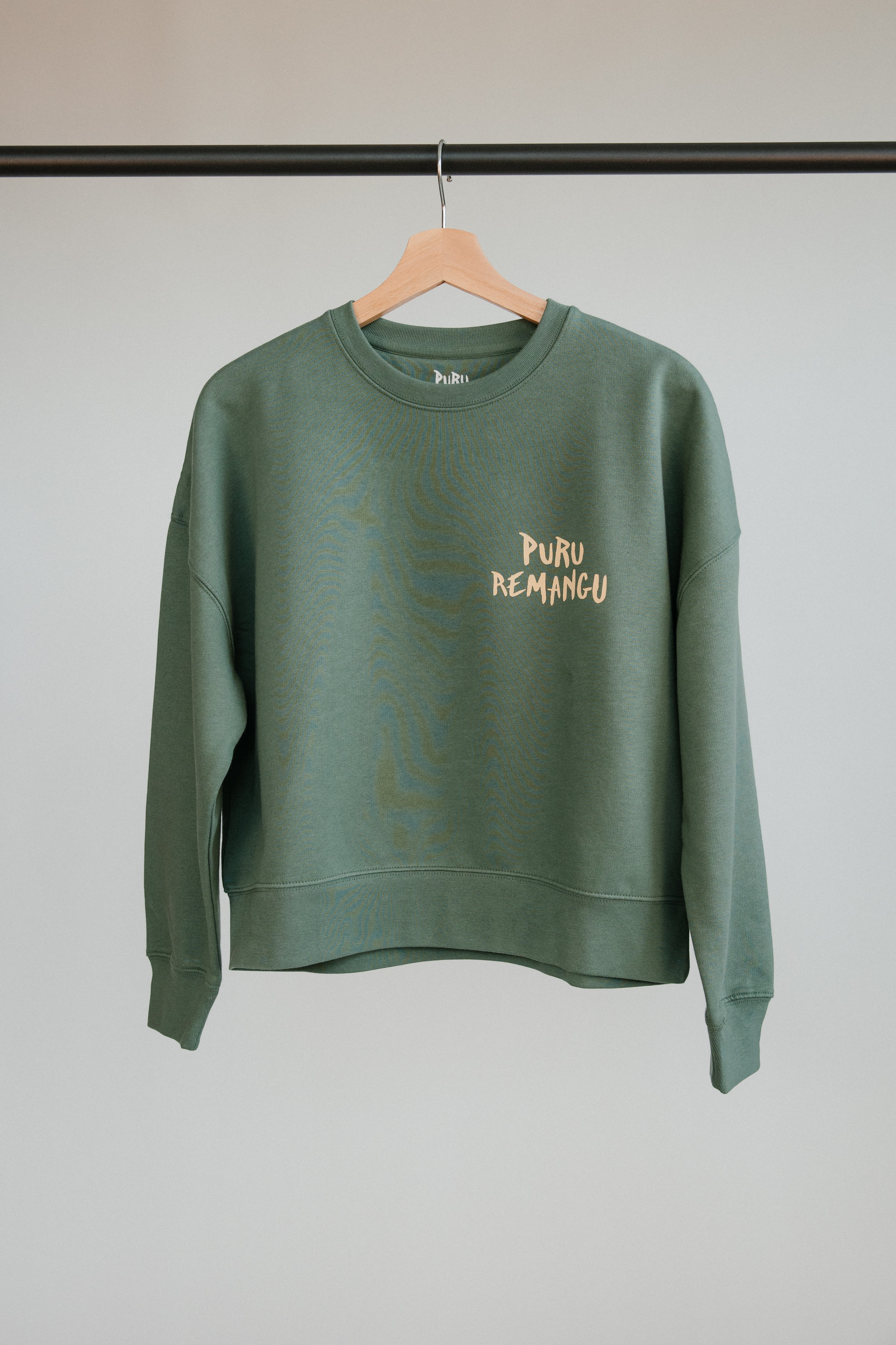 Sudadera Puru Remangu Verde - Muyer