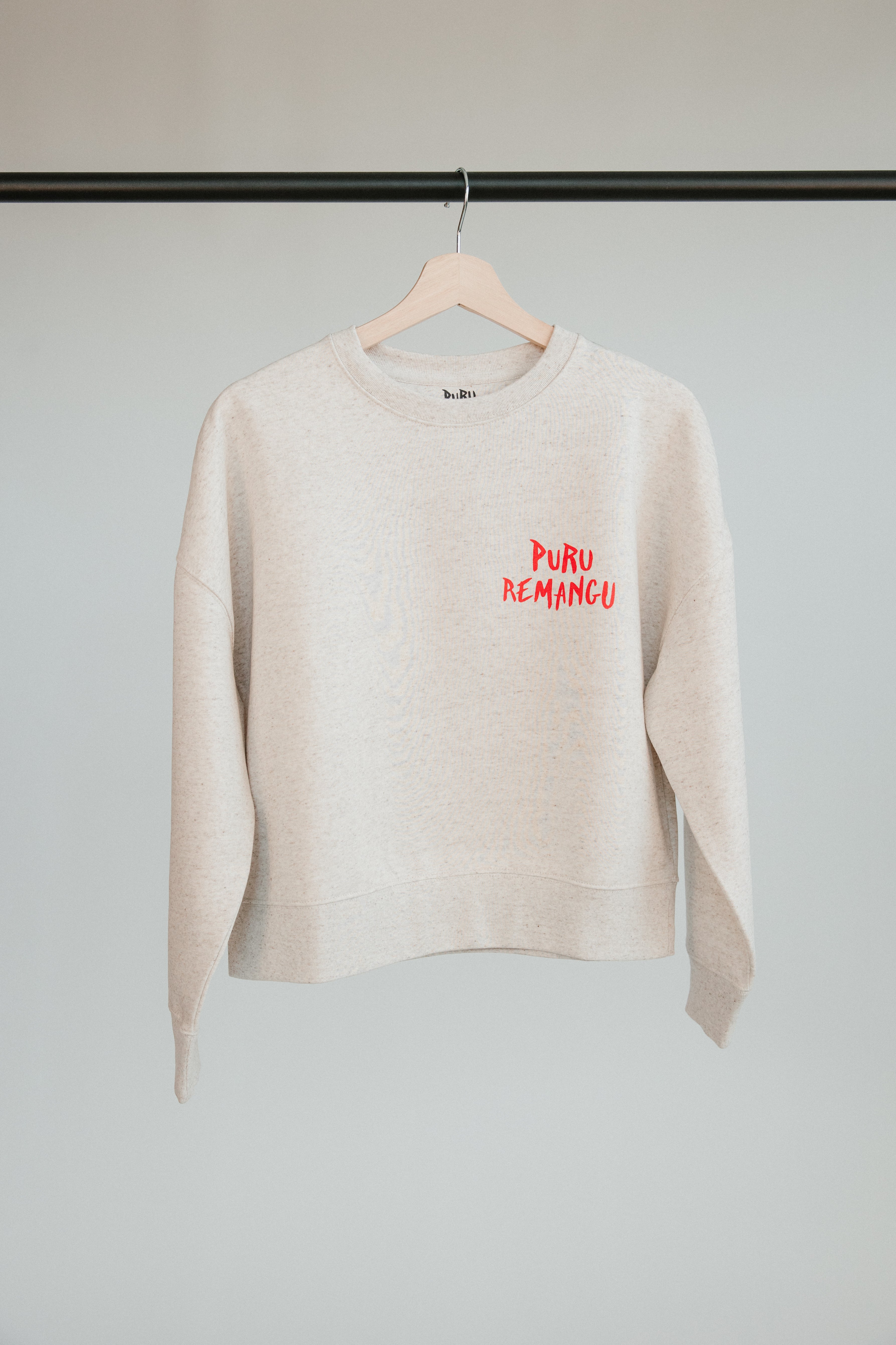 Sudadera Puru Remangu Gris Jaspeao - Muyer