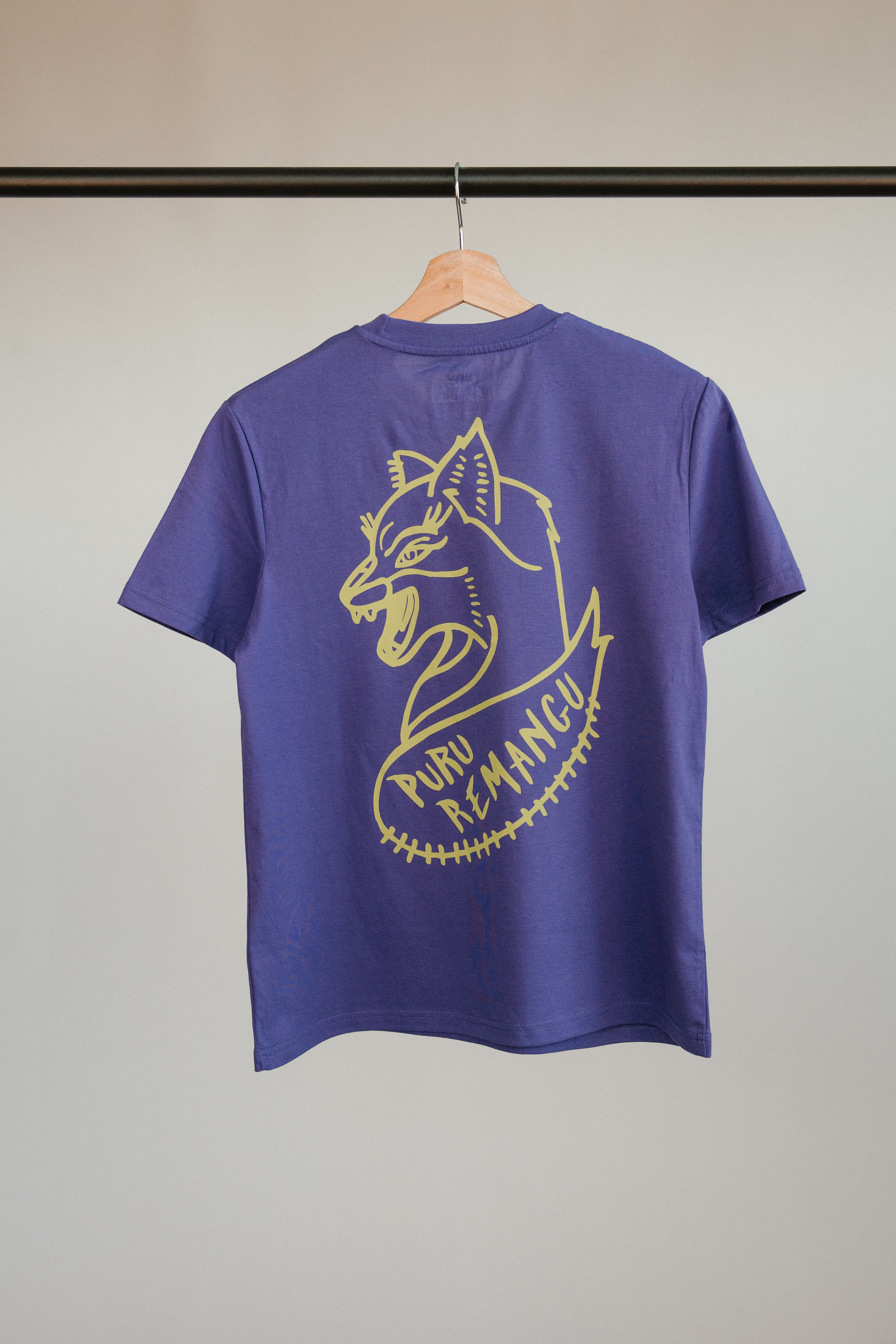 Camiseta Puru Remangu Morada - Unisex