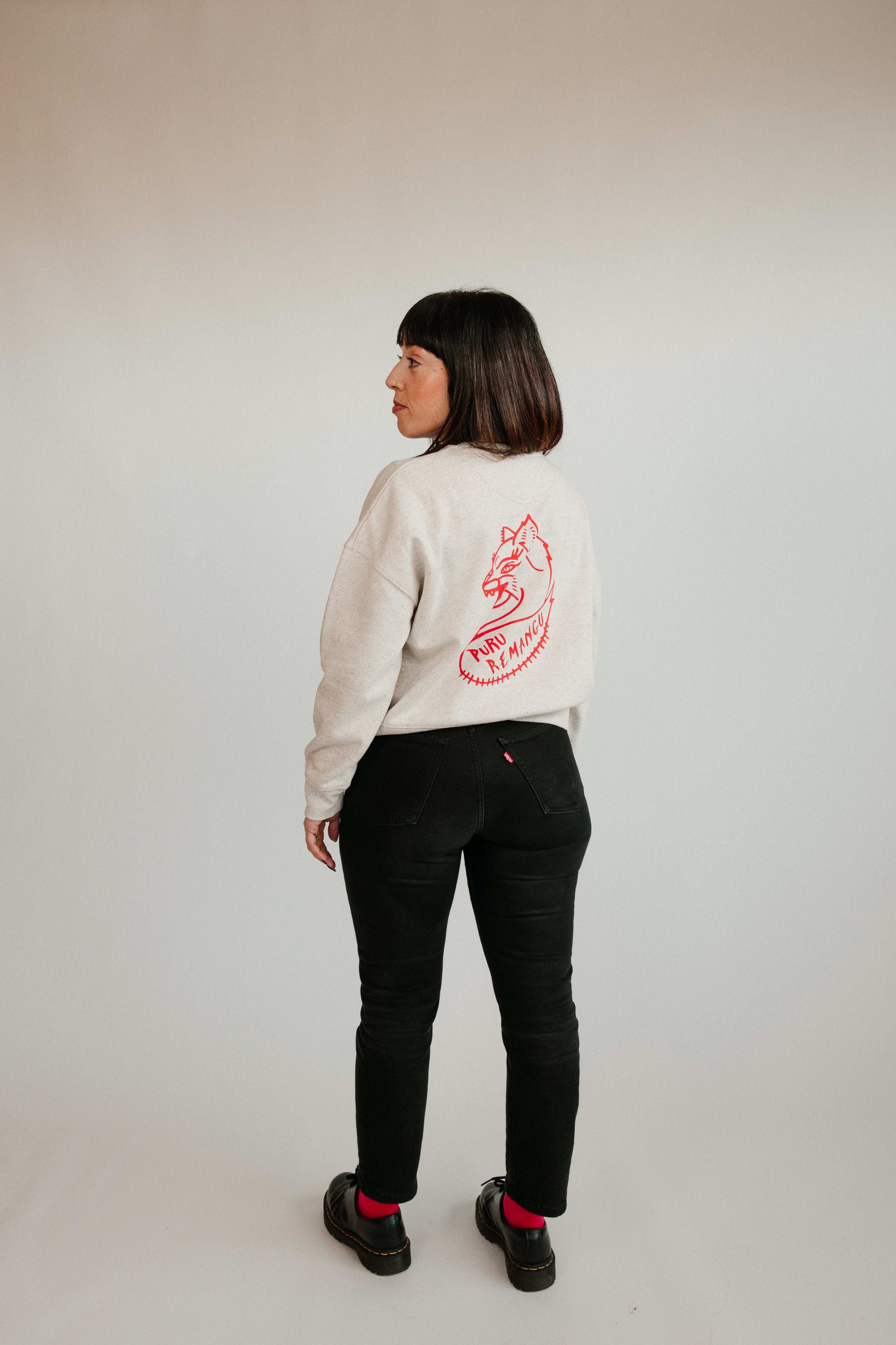 Sudadera Puru Remangu Gris Jaspeao - Muyer
