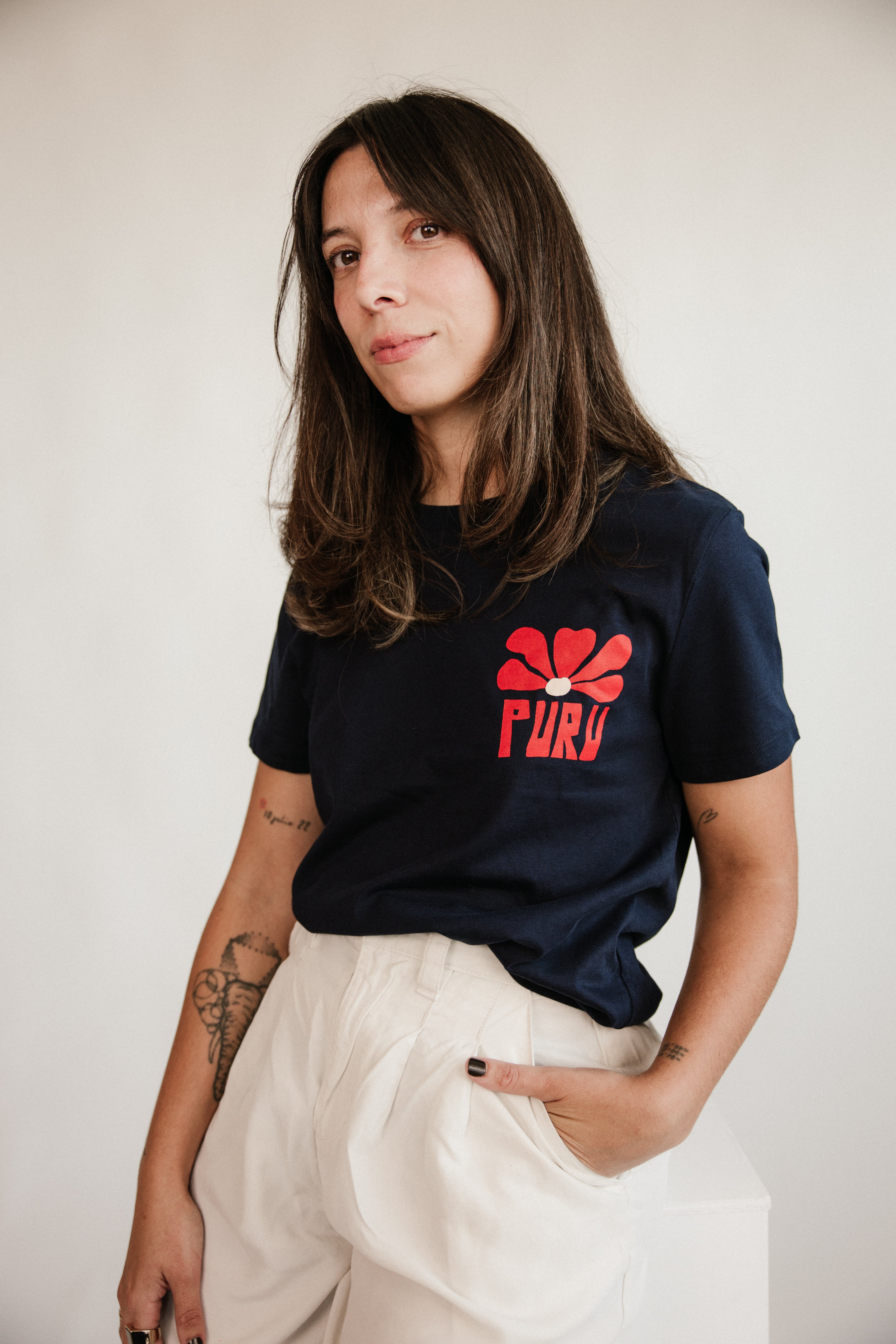 Camiseta Puru Azul Marino - Muyer