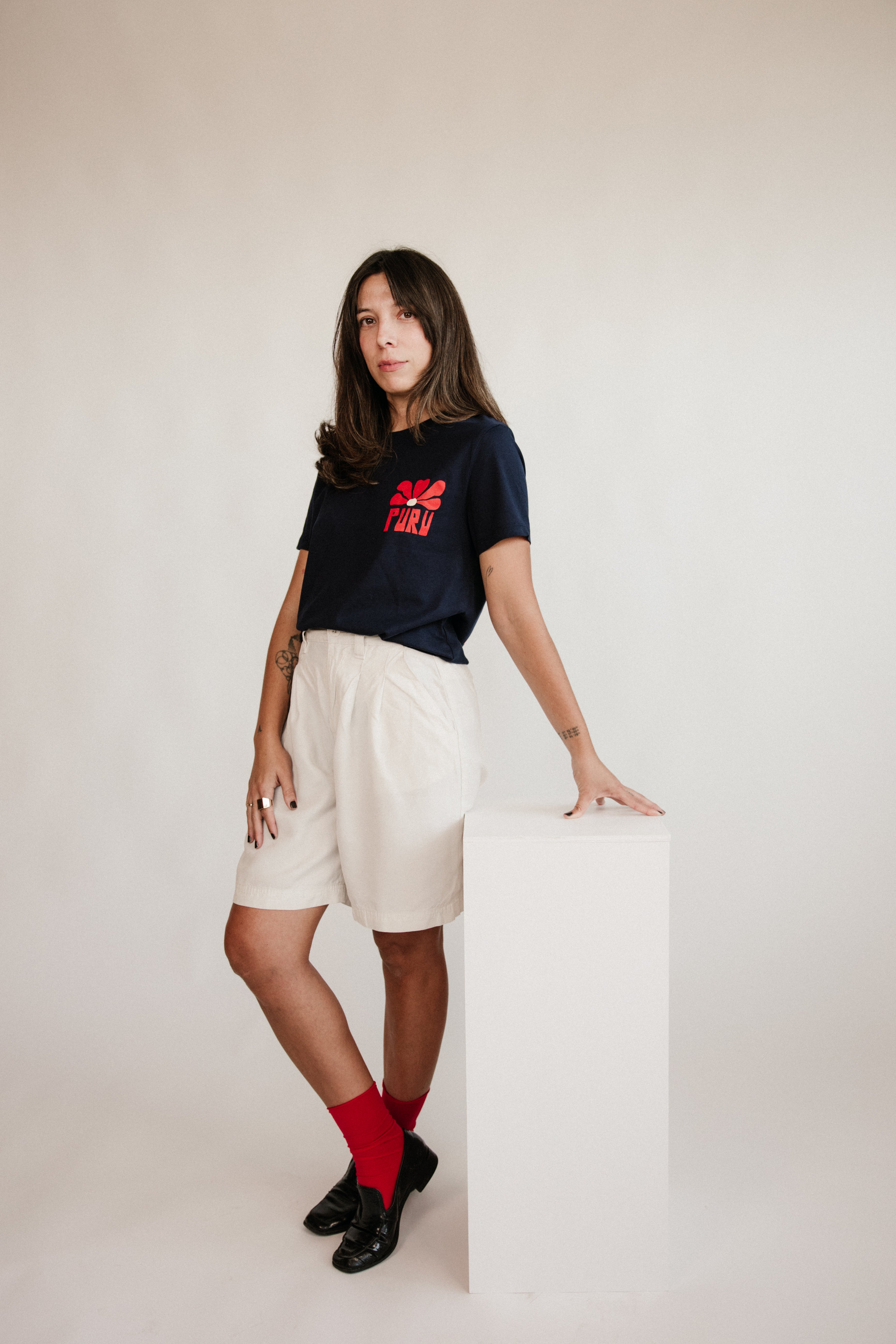 Camiseta Puru Azul Marino - Muyer