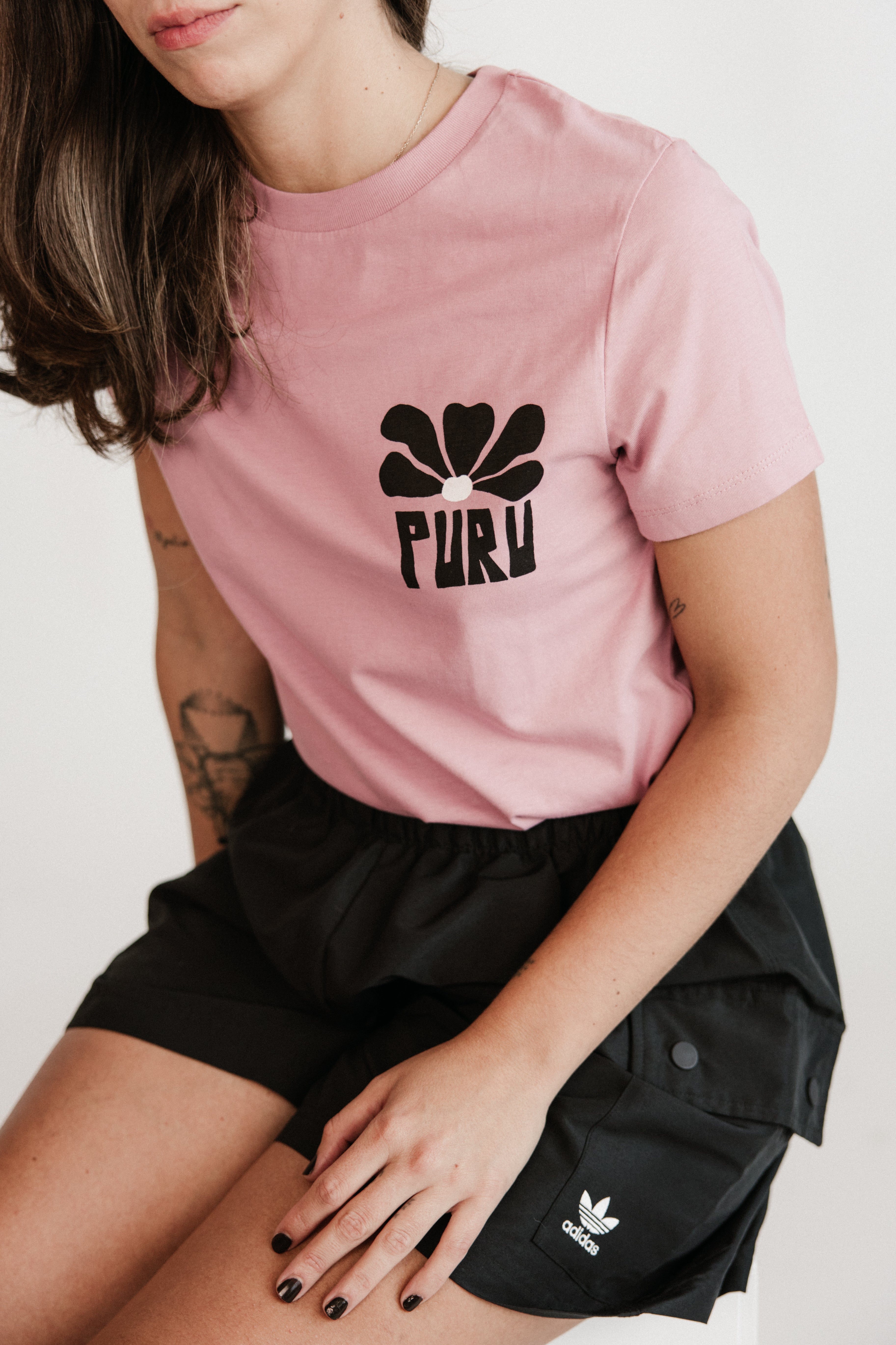 Camiseta Puru Rosa - Muyer