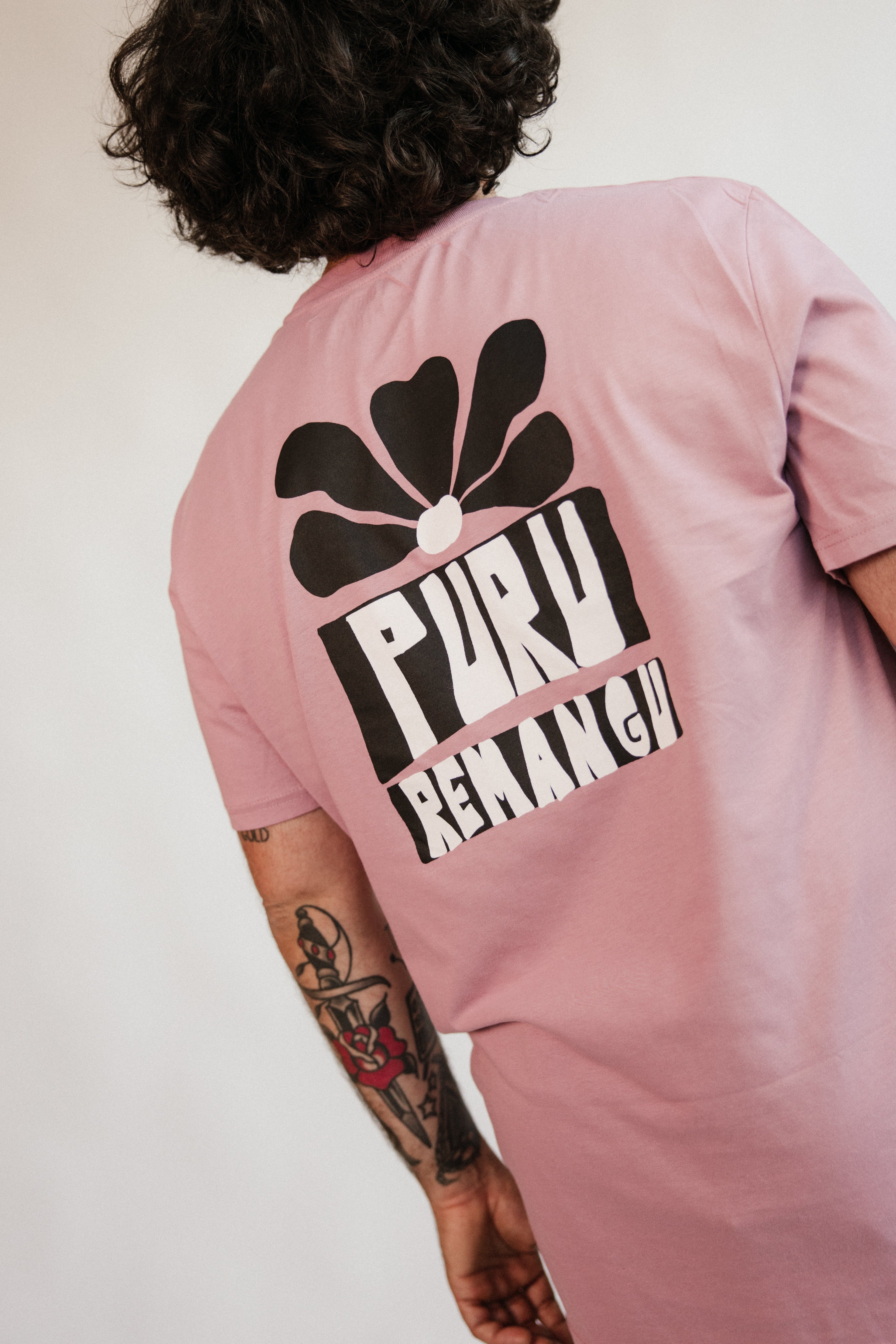 Camiseta Puru Rosa - Unisex