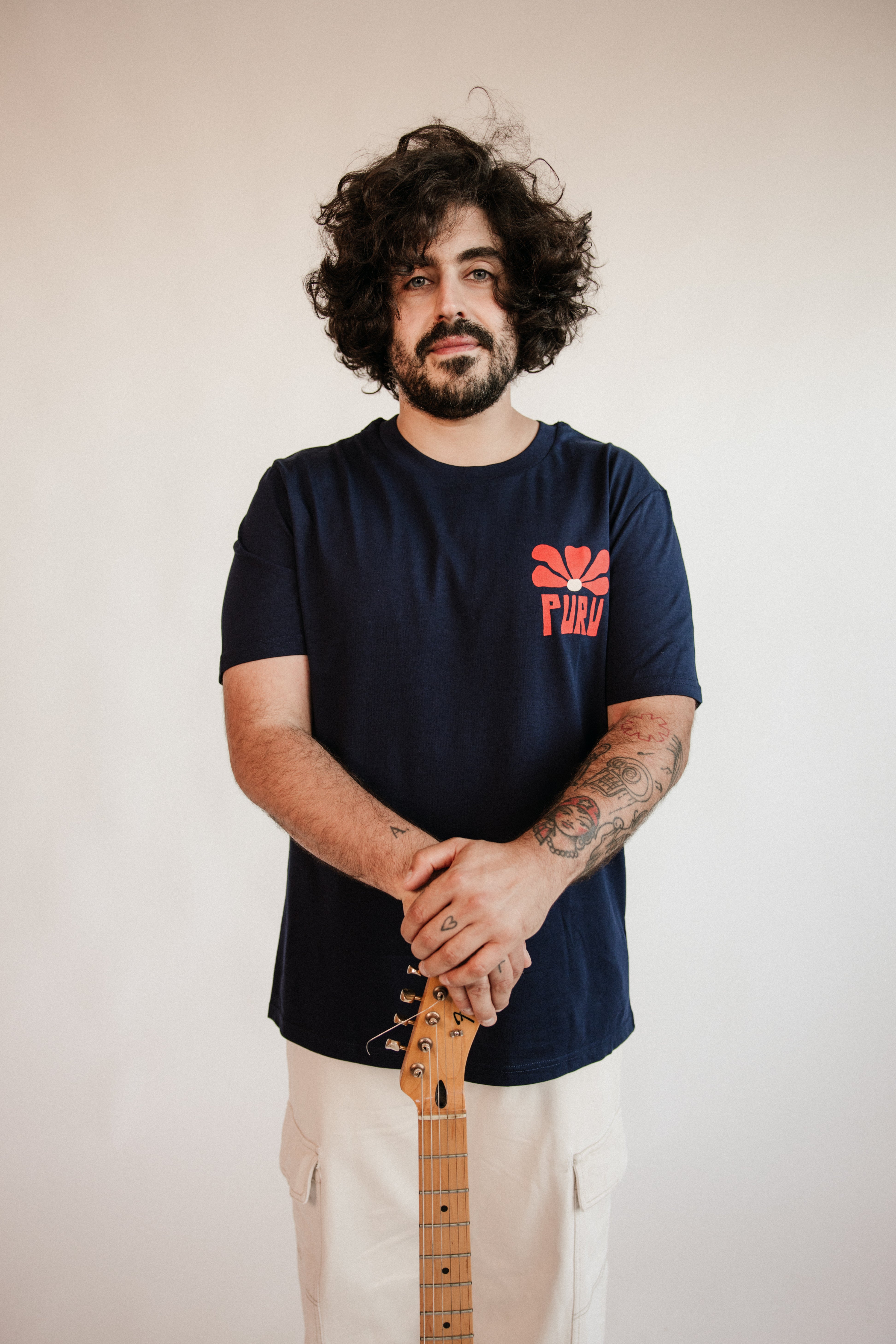 Camiseta Puru Azul Marino - Unisex