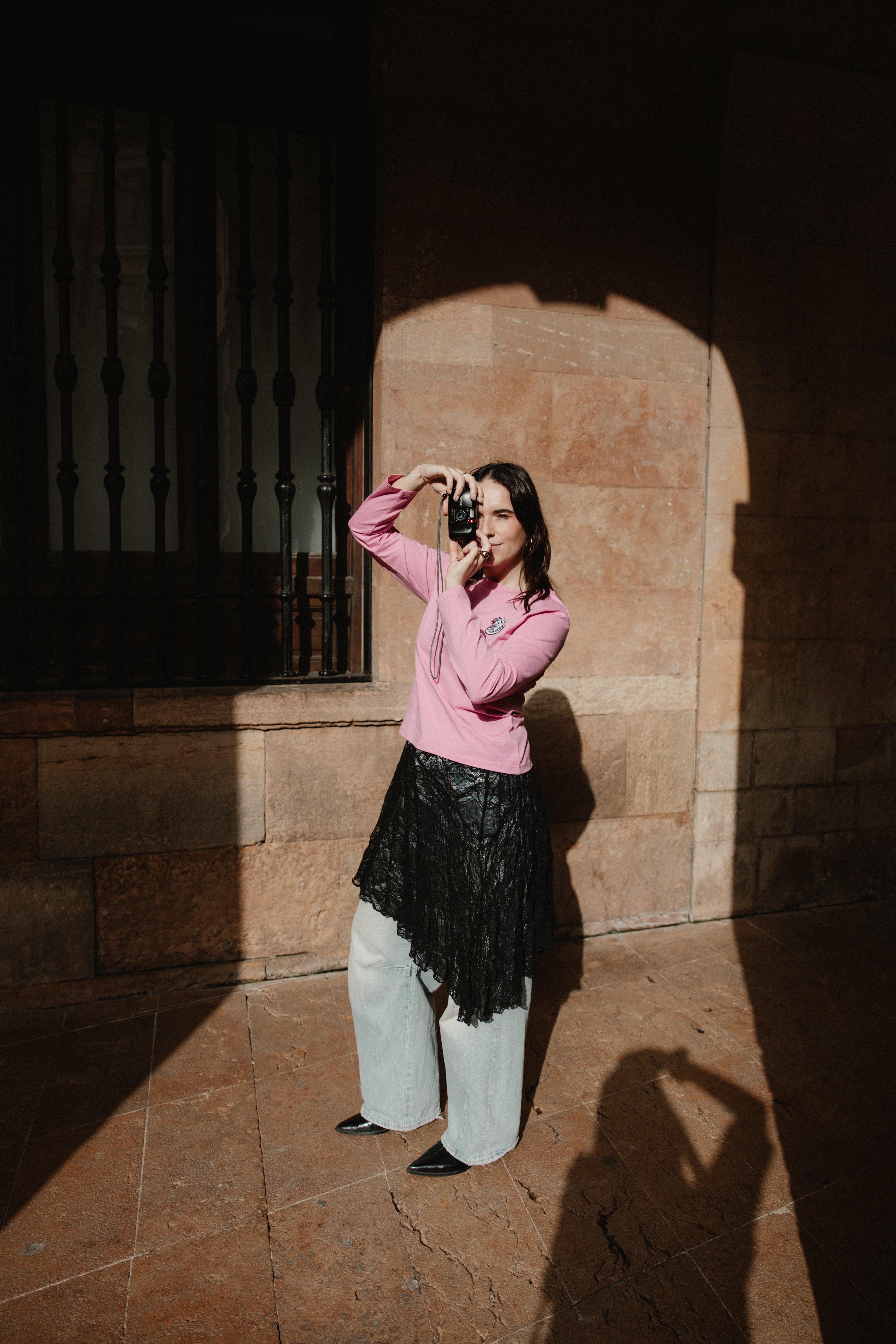 Camiseta Manga Llarga Raposa Muyer - Rosa