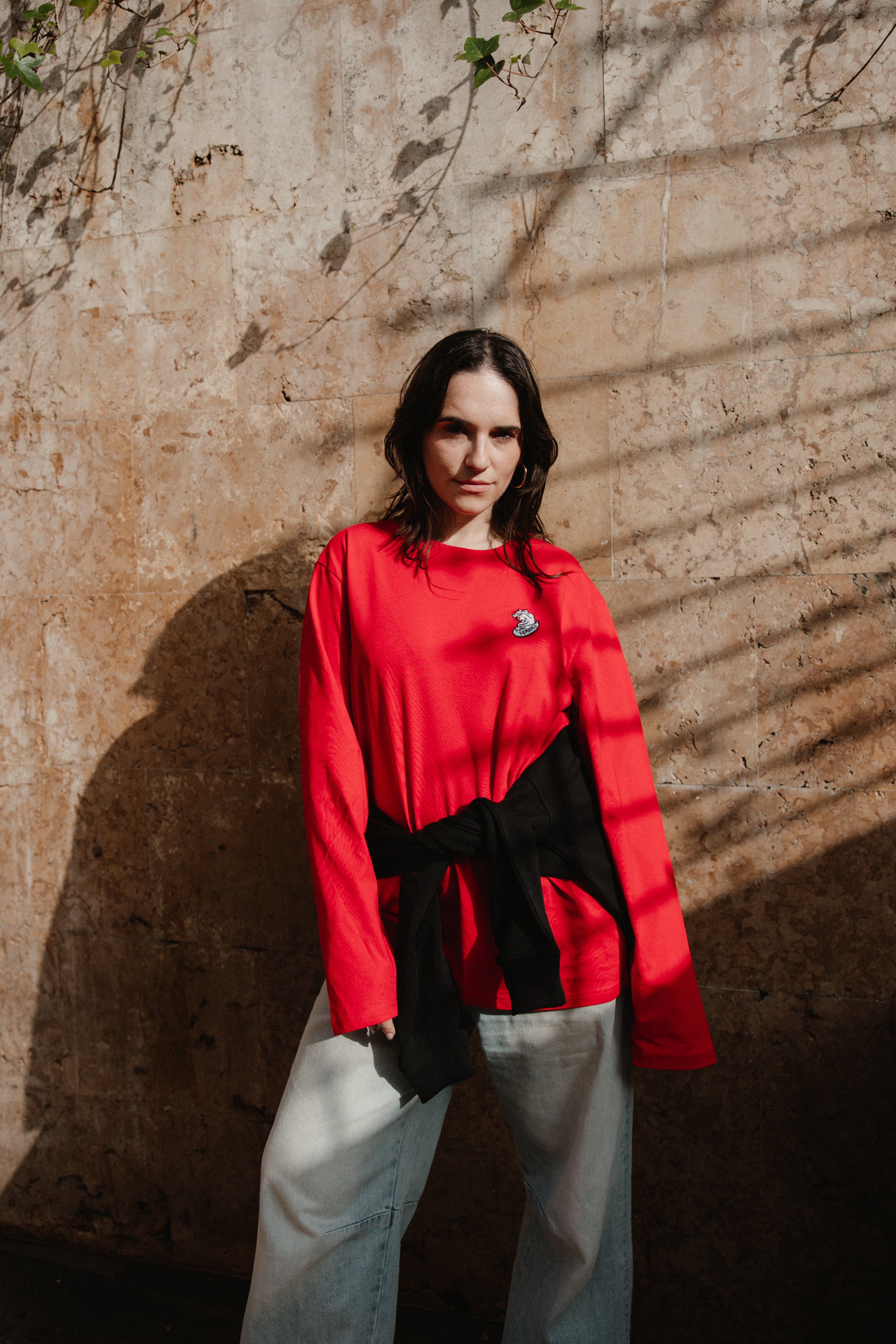 Camiseta Manga Llarga Raposa Colorada - Unisex