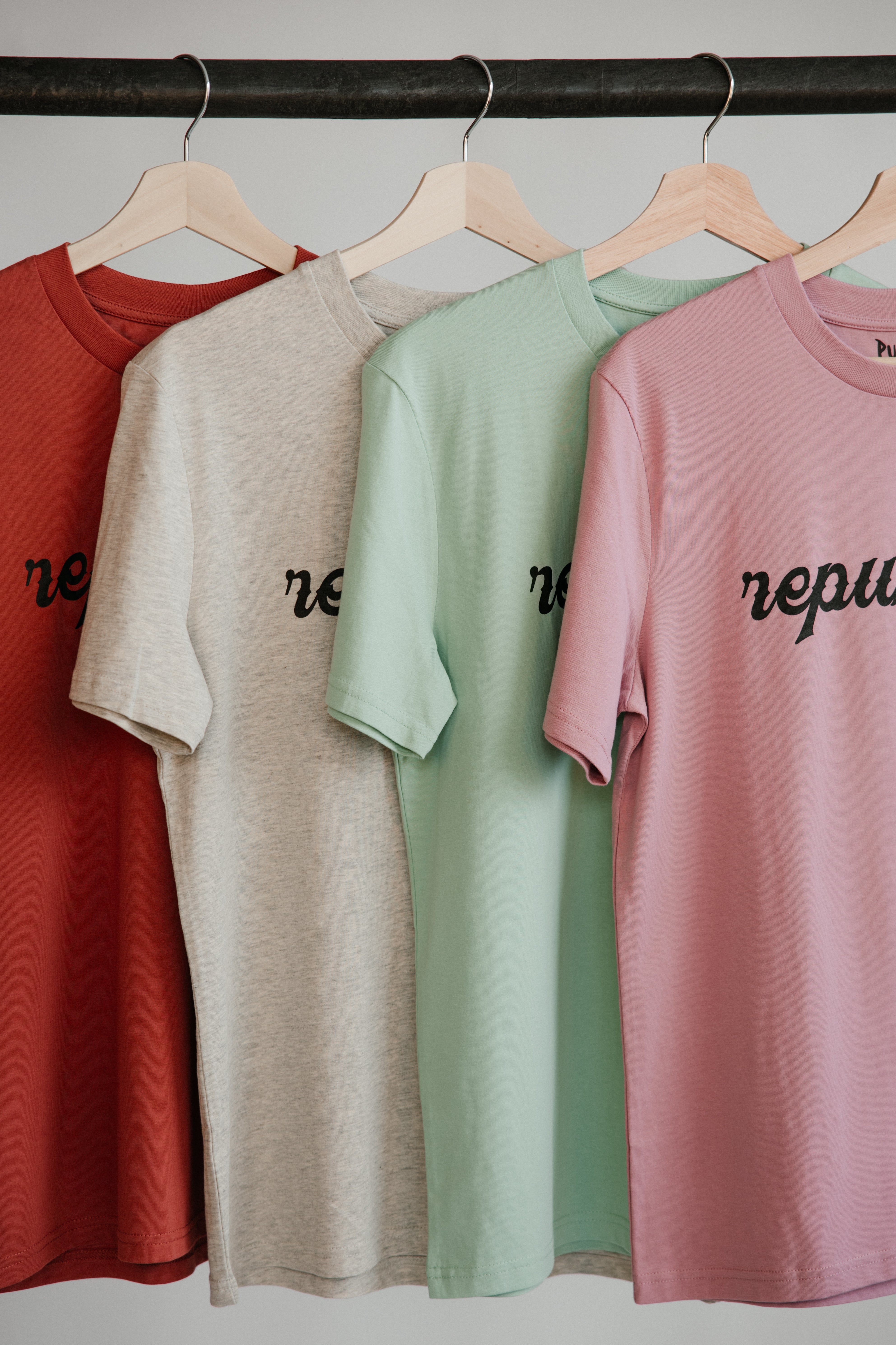 Camiseta Repunante Gris Jaspeáu - Unisex