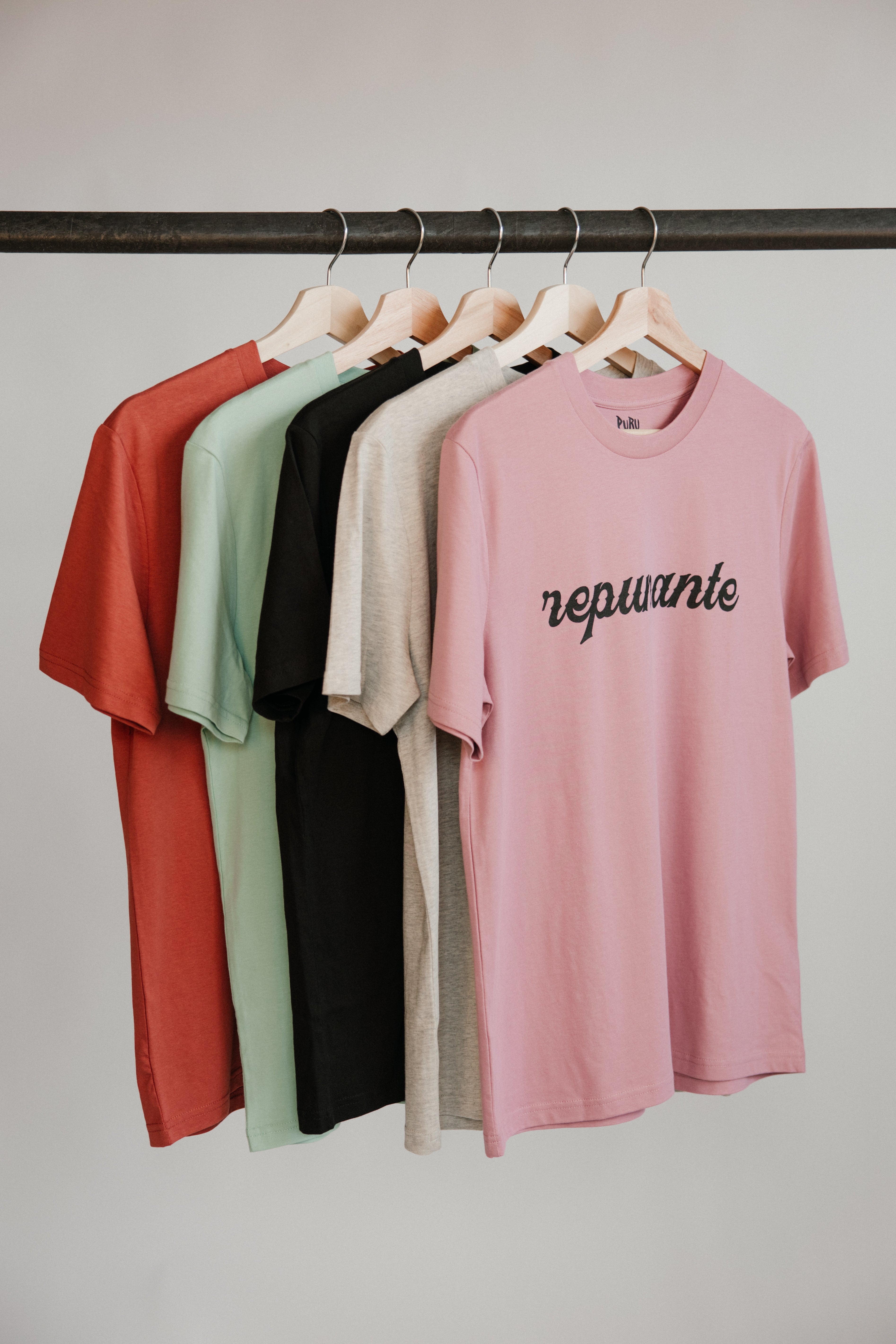 Camiseta Repunante Gris Jaspeáu - Unisex
