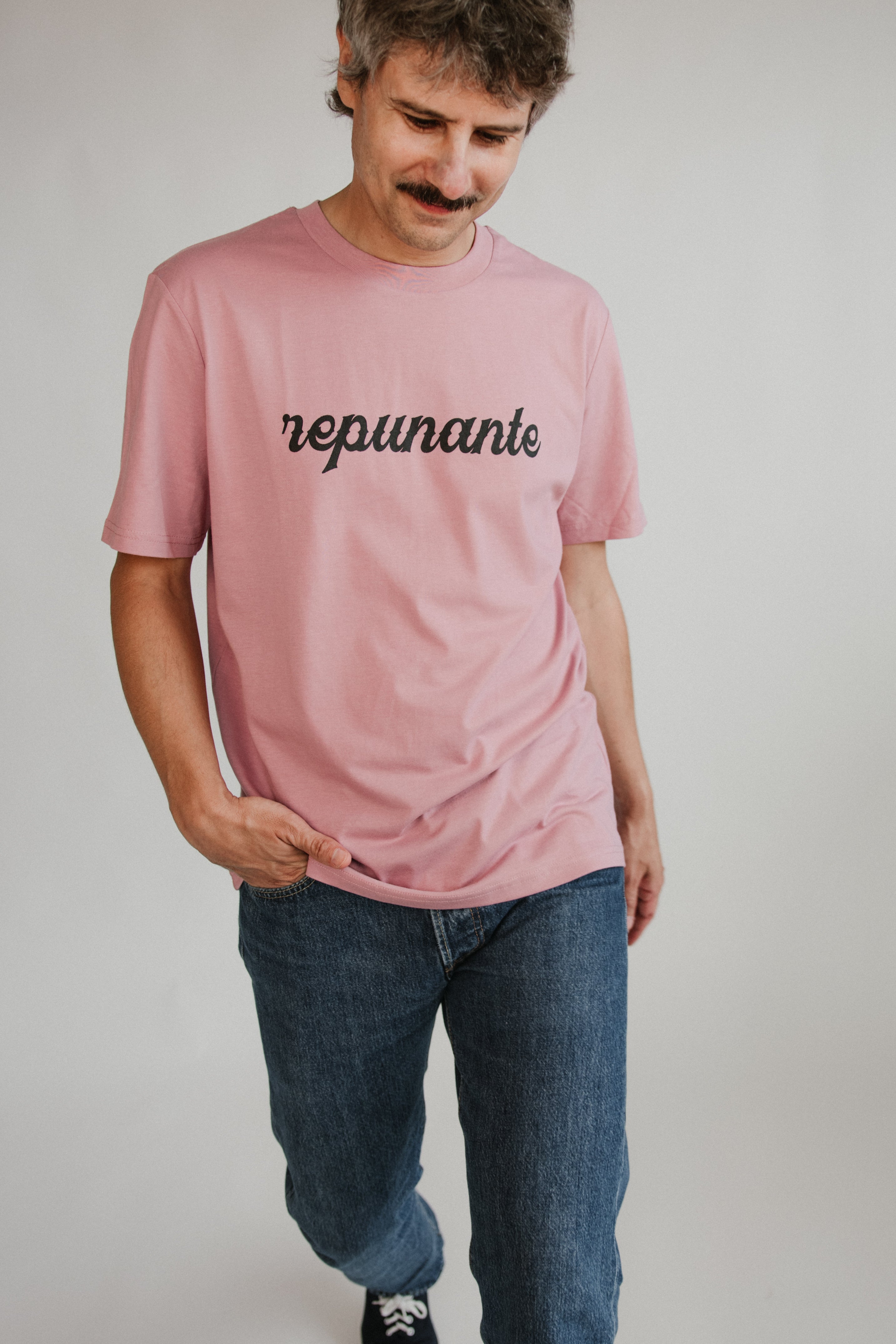 Camiseta Repunante Rosa - Unisex