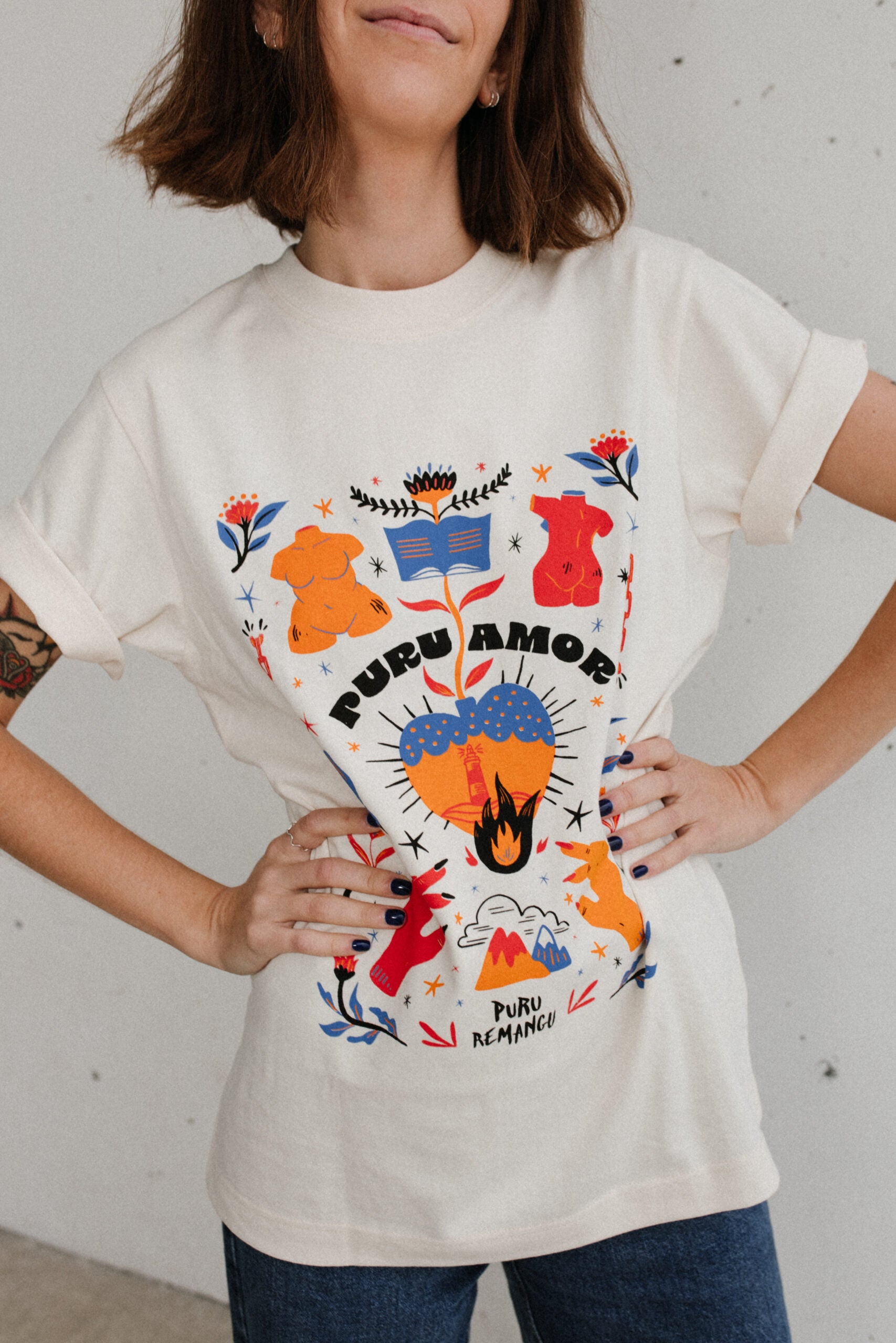 Camiseta Puru Amor - Unisex