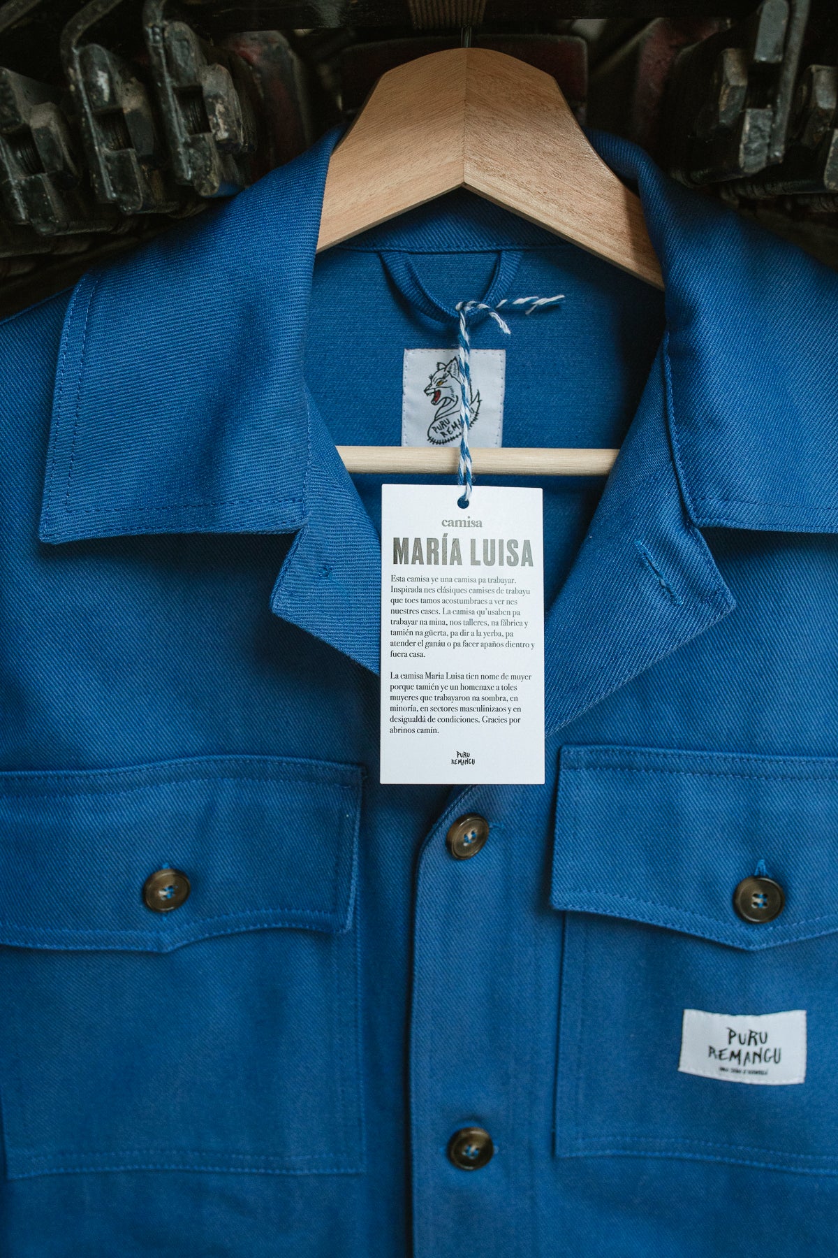 Camisa María Luisa Azul